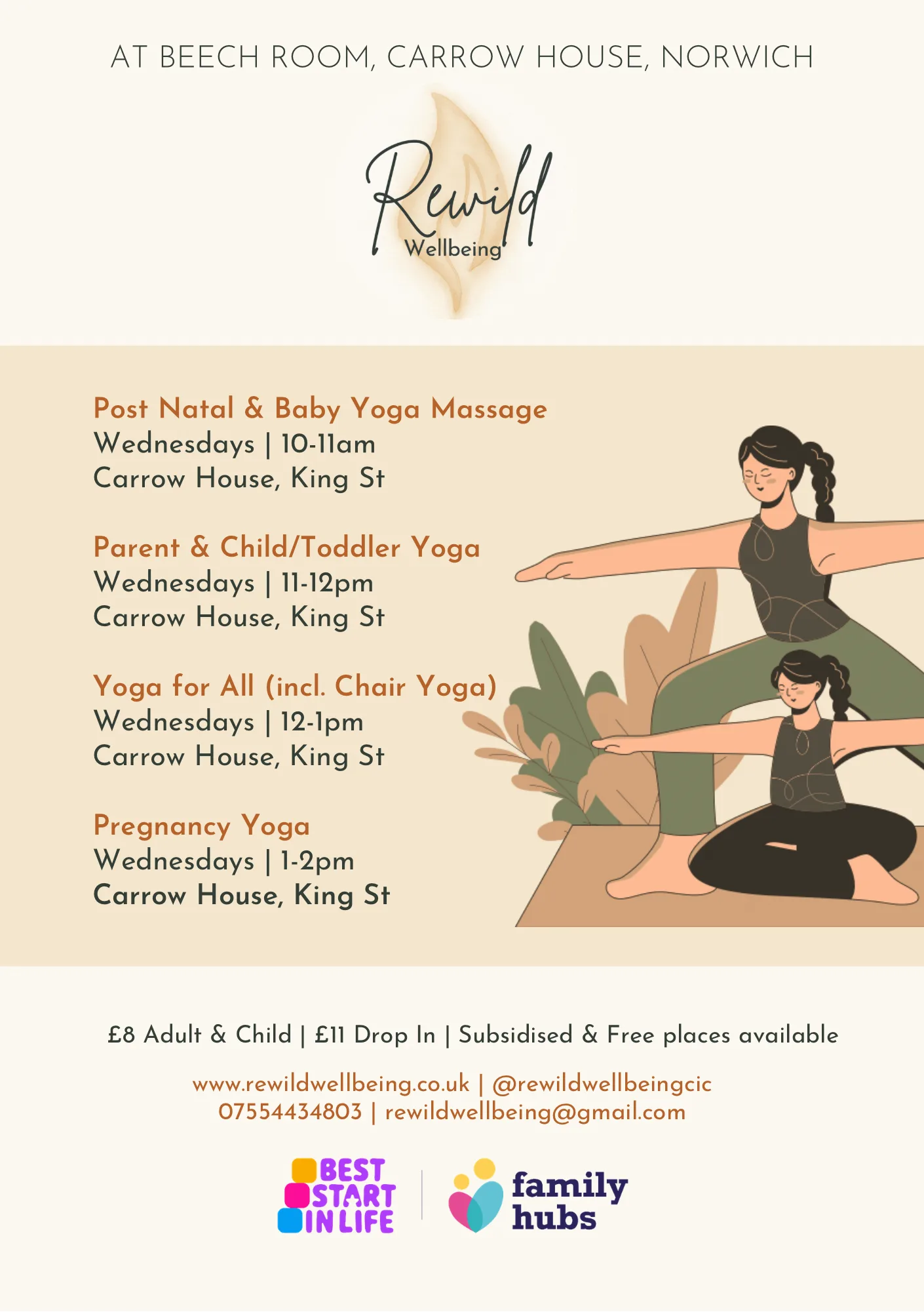 Rewild Wellbeing – REWILD YOGA for All
