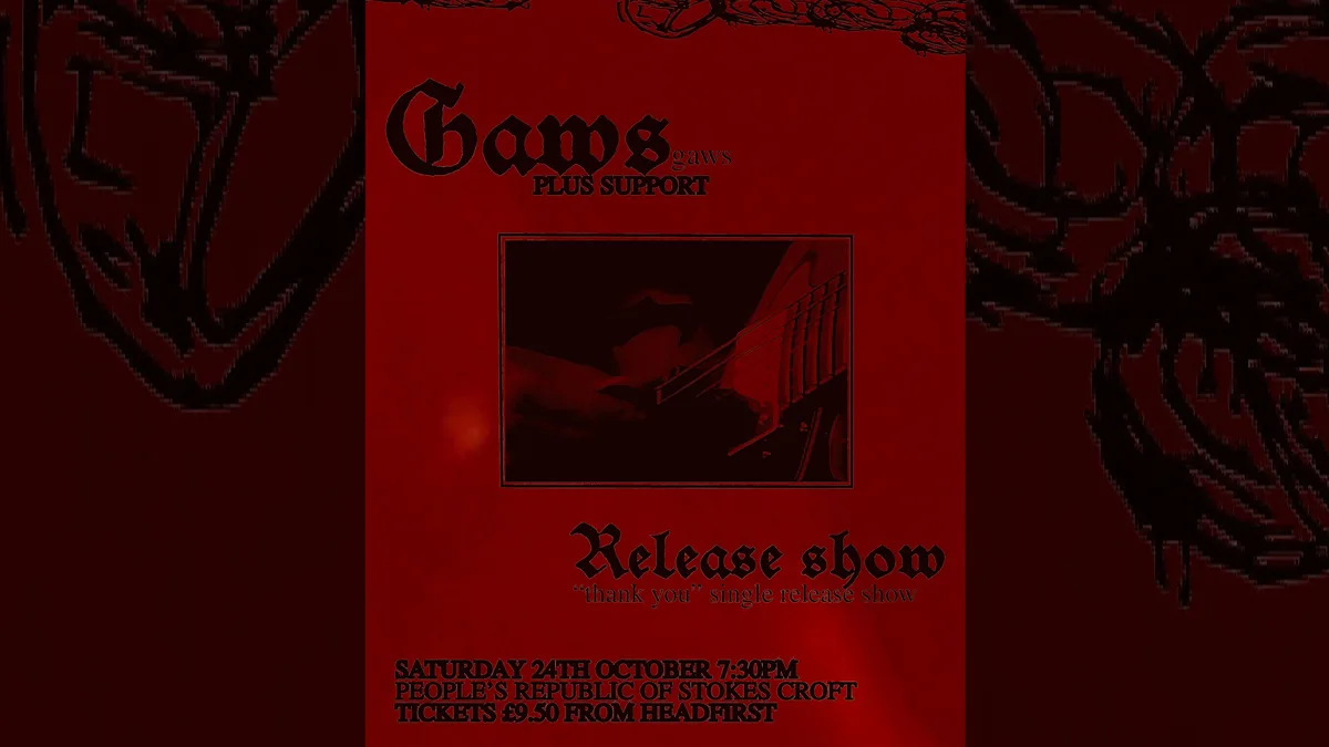 GAWS – Thank You Single Release Show at SPACE at PRSC