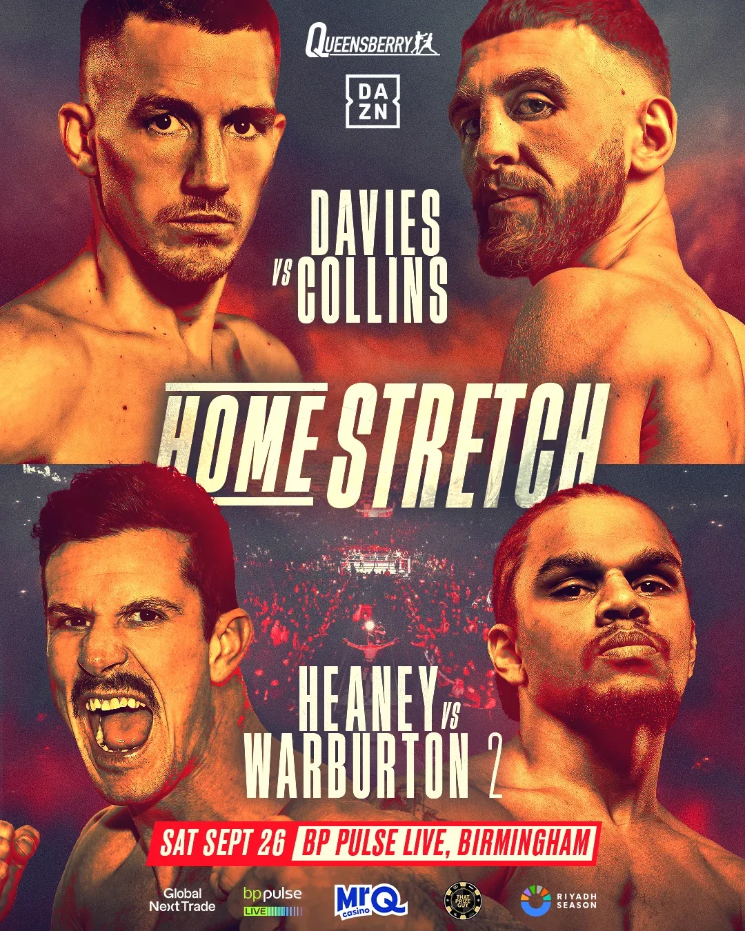 Liam Davies vs Nathaniel Collins: Homestretch at BP Pulse Live