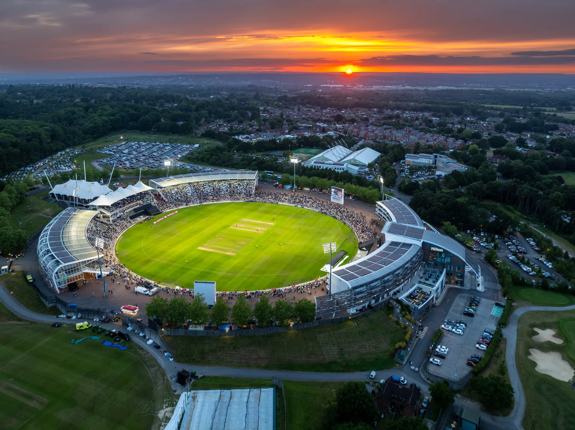 Southern Brave v MI London at Utilita Bowl