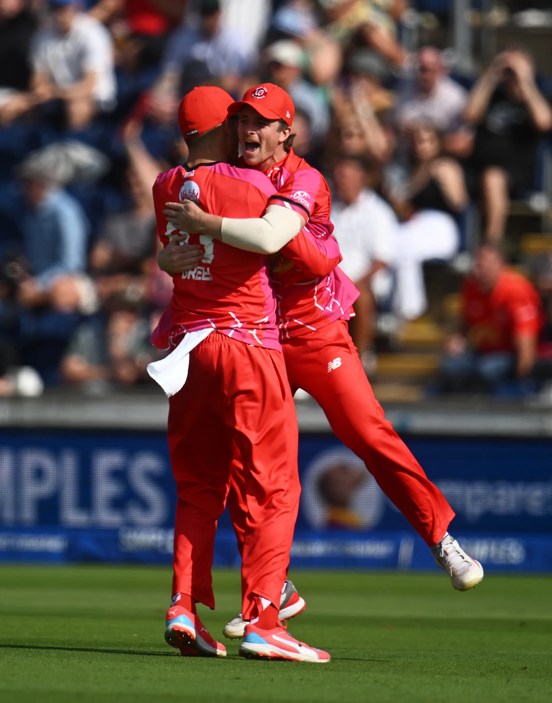 Welsh Fire v Trent Rockets - Double Header at Sophia Gardens Cricket Ground