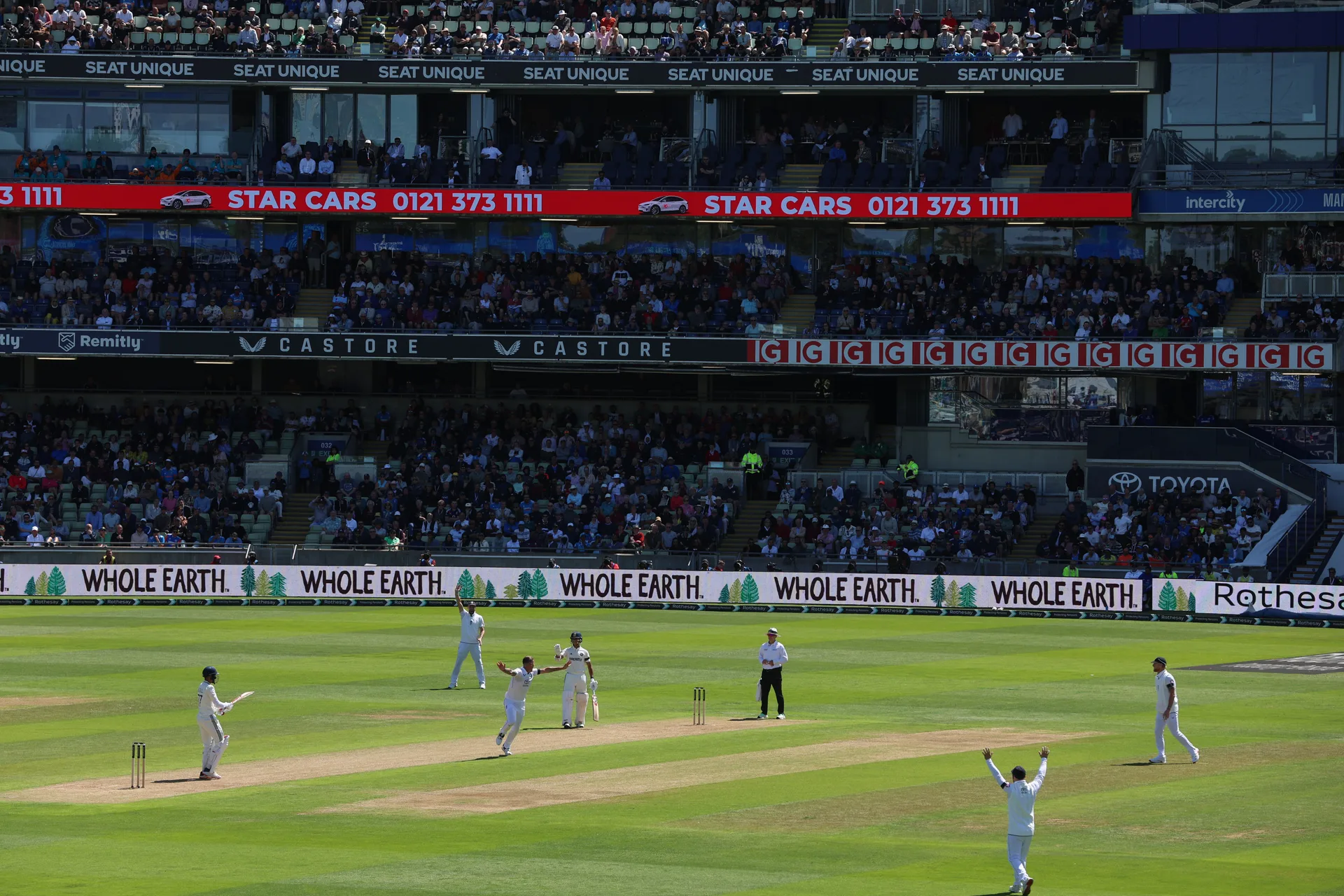 England v Pakistan Men's Test Match Day 1 at Edgbaston