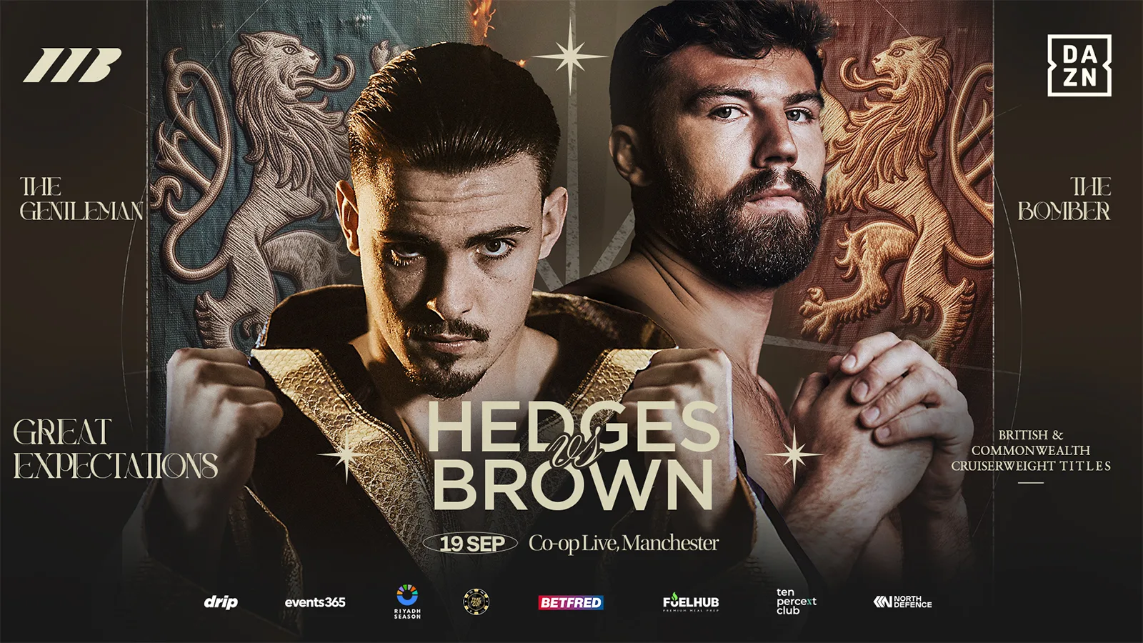 John Hedges vs Pat Brown | Cruiserweight Boxing