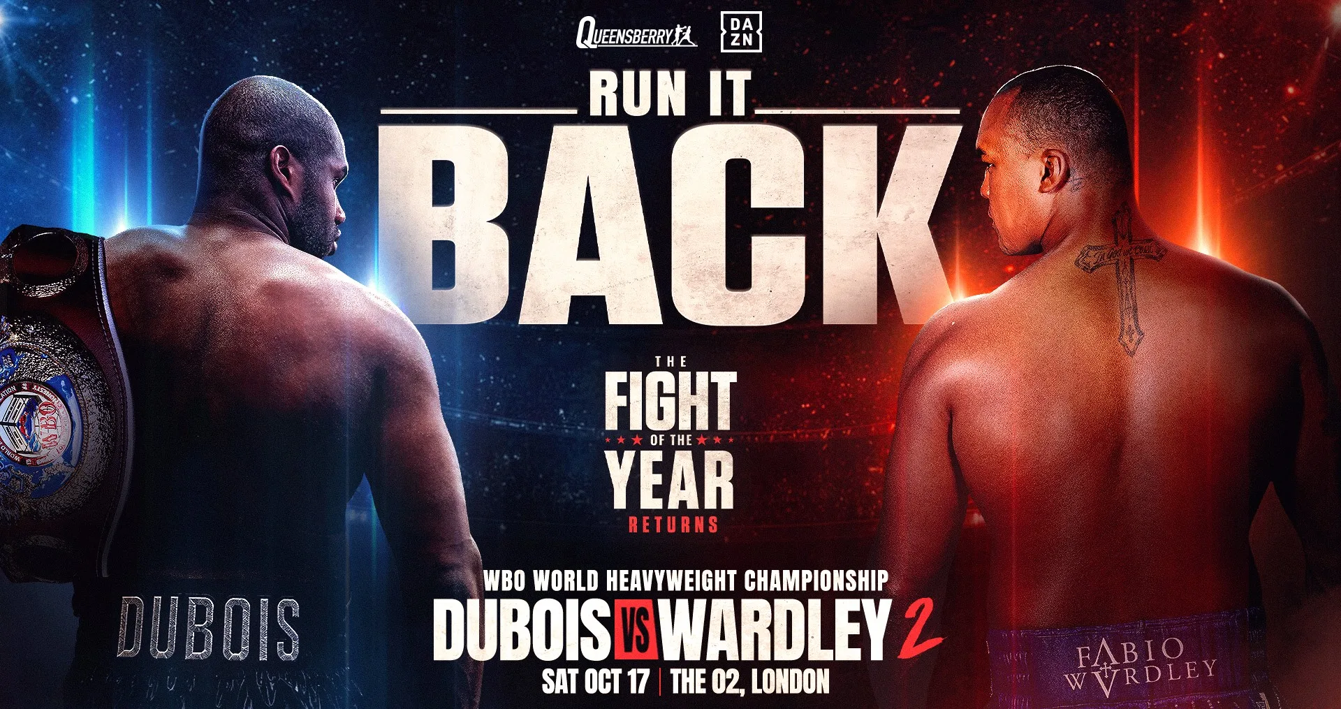 Queensberry Presents: Dubois vs Wardley 2 The Heavyweight World Championship
