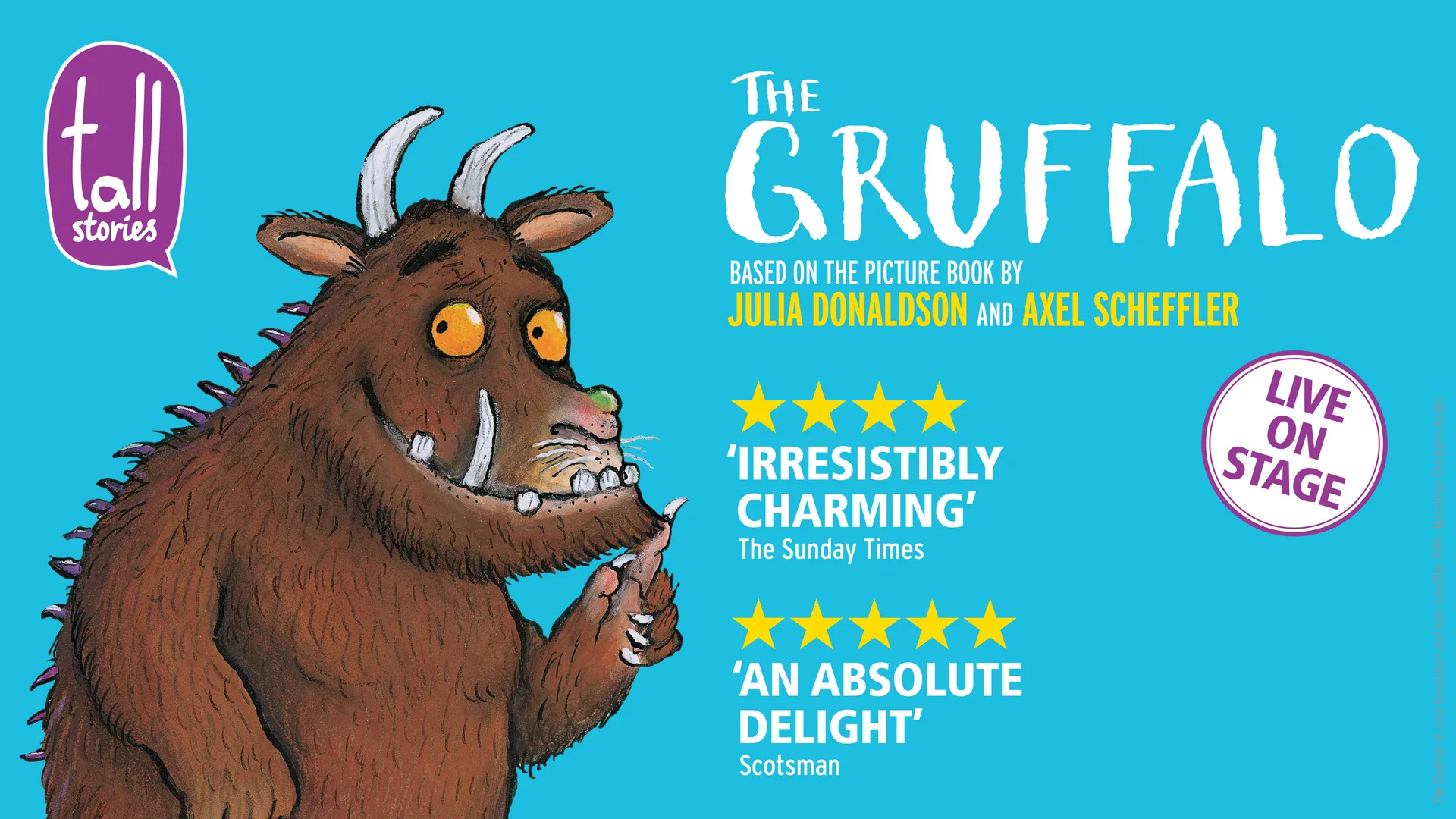 The Gruffalo at Theatre Royal Brighton