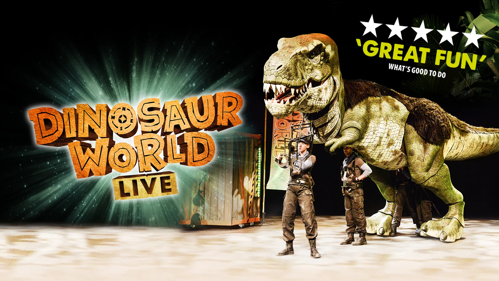 Dinosaur World Live at Grand Opera House York