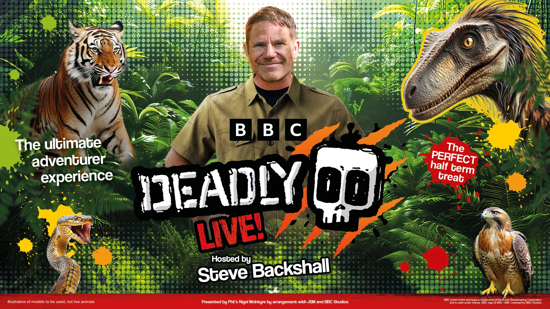 Steve Backshall's Deadly Live! at Stockton Globe