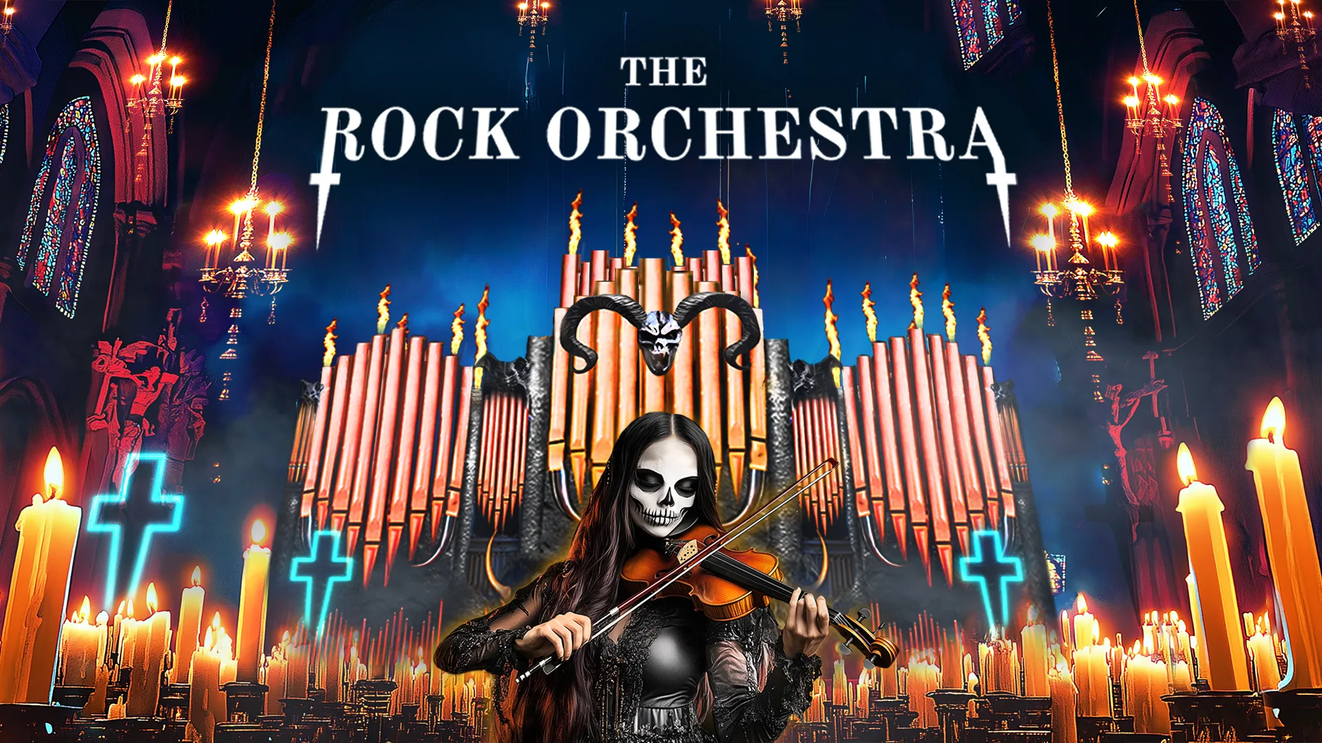 The Rock Orchestra by Candlelight at New Theatre Oxford