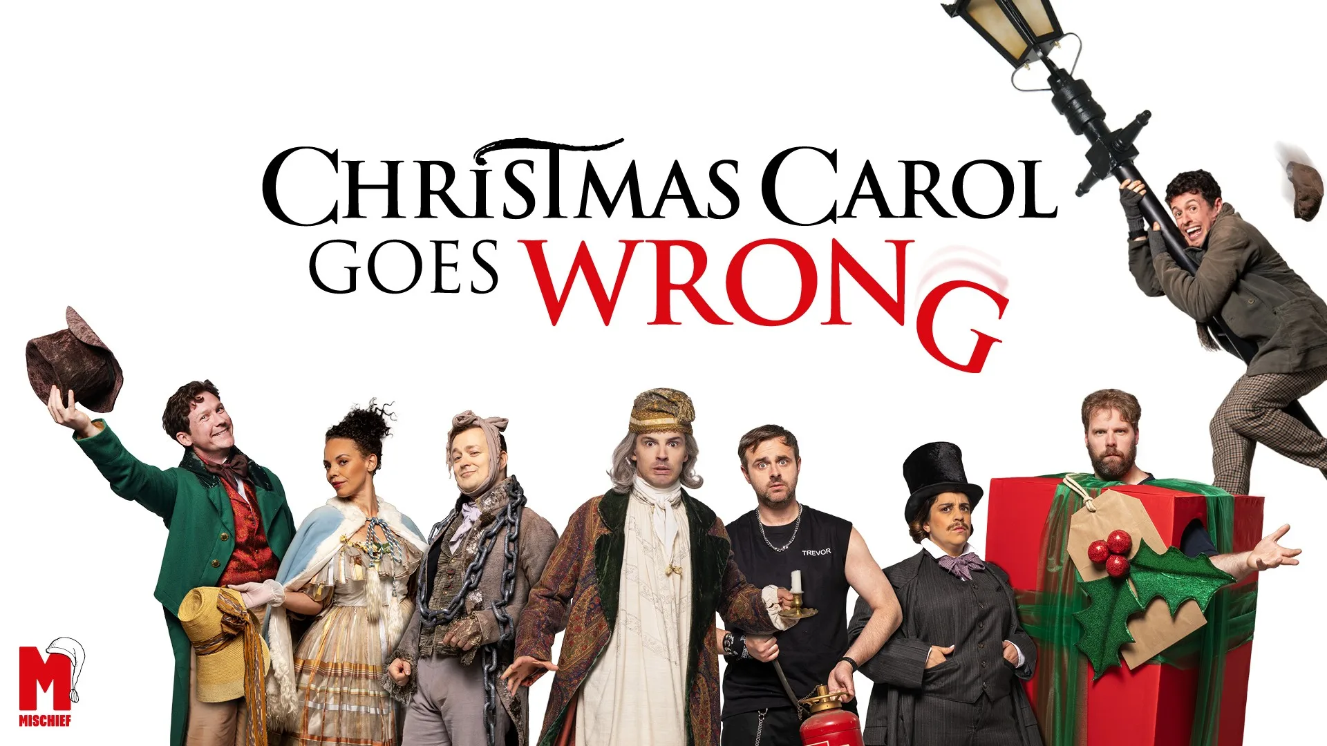 Christmas Carol Goes Wrong at Opera House Manchester
