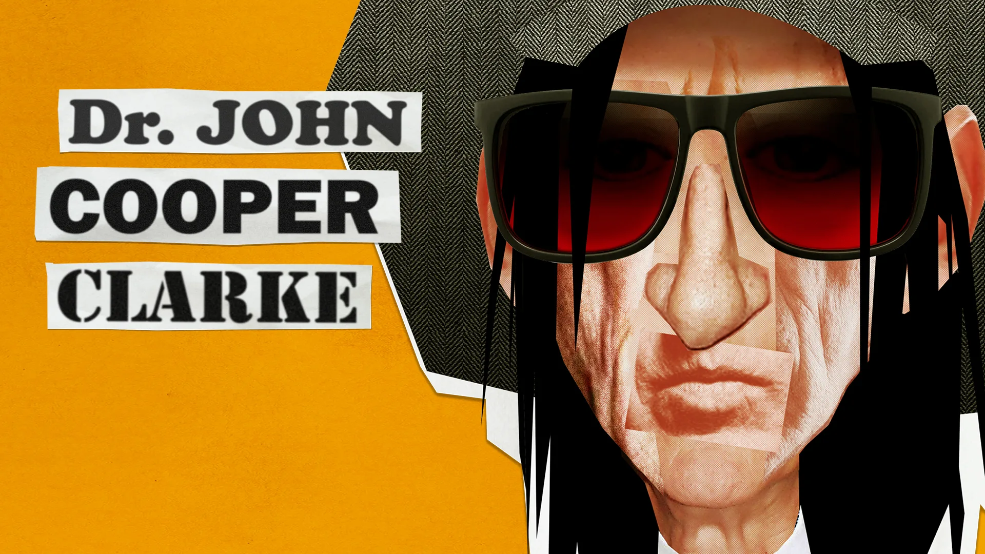 Dr John Cooper Clarke at Victoria Hall, Stoke-on-Trent