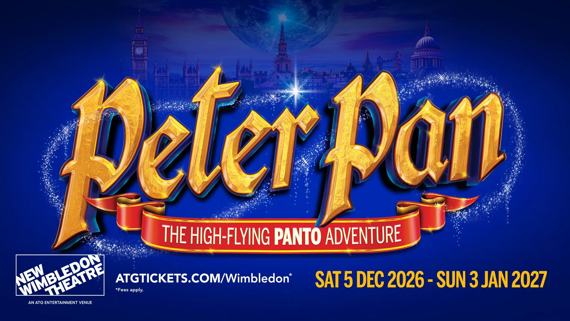 Peter Pan (Pantomime) at New Wimbledon Theatre
