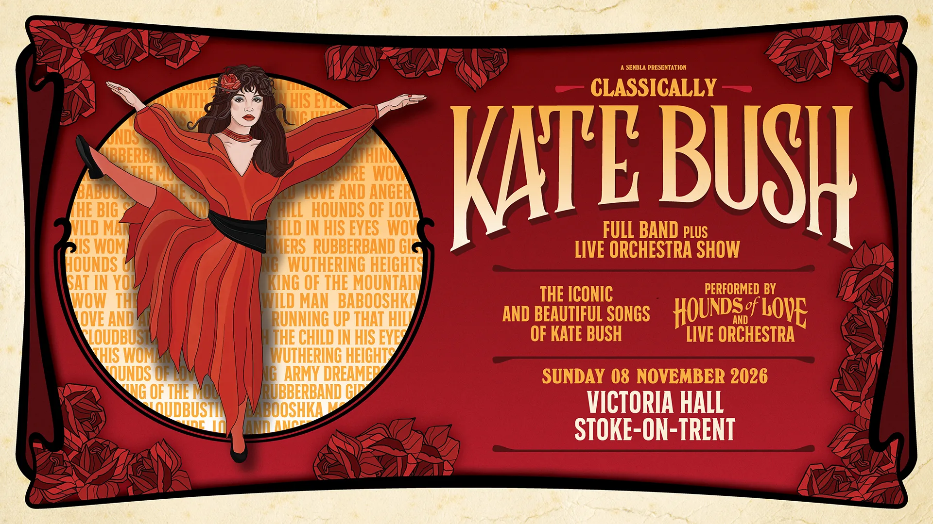 Classically Kate Bush at Victoria Hall, Stoke-on-Trent