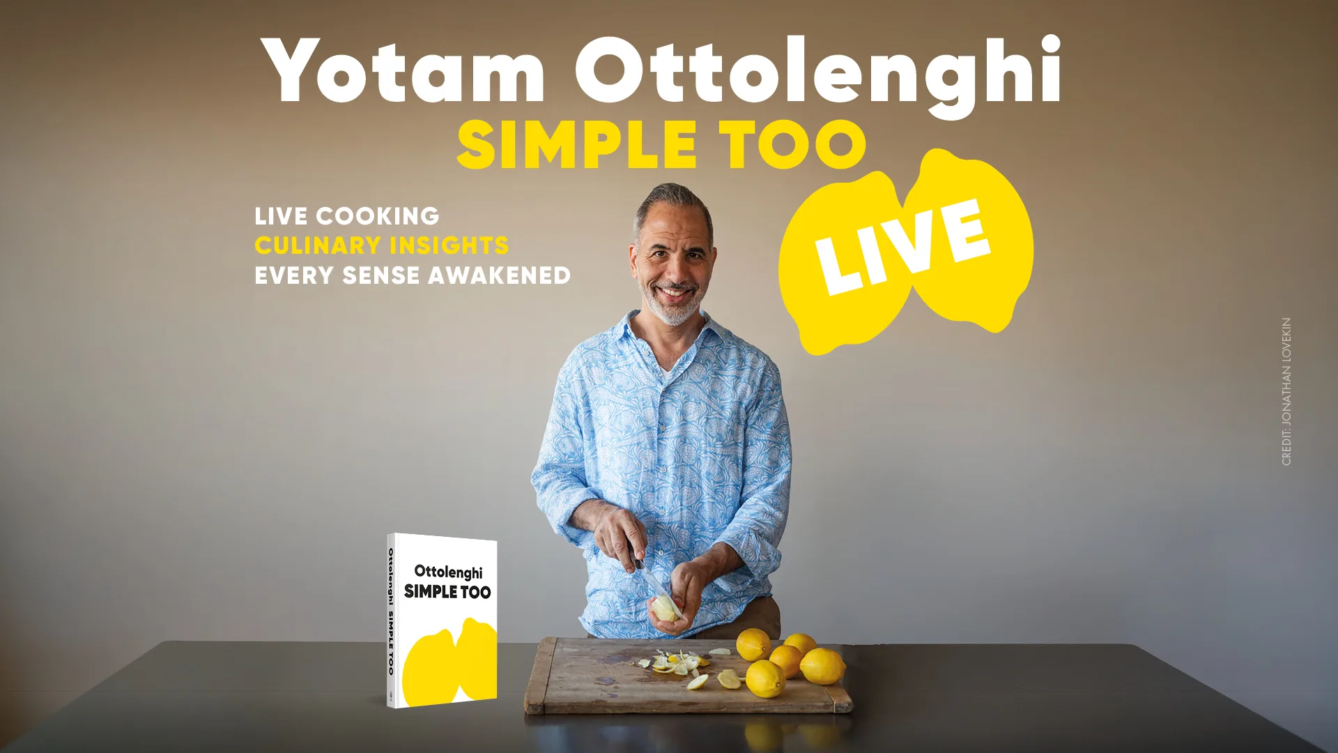 Yotam Ottolenghi: Simple Too LIVE at Grand Opera House York