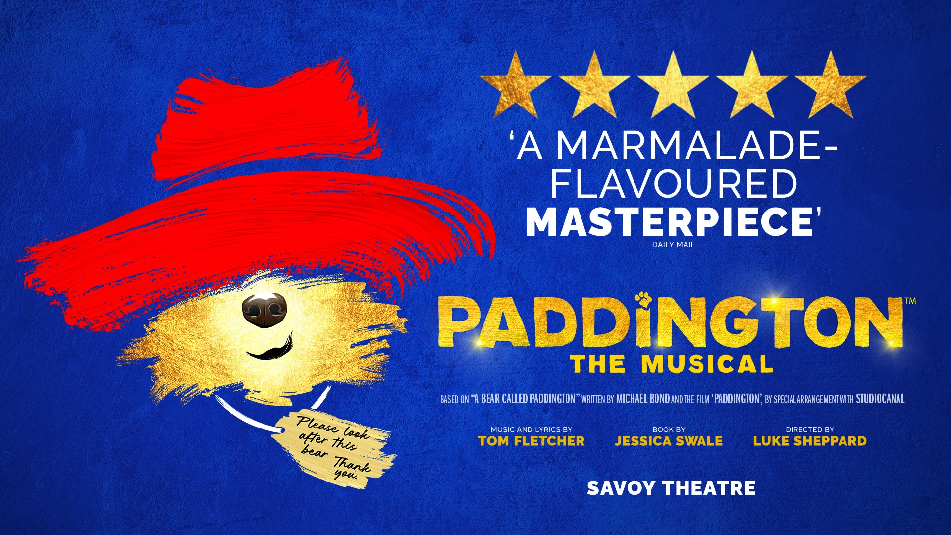 Paddington The Musical - Relaxed Performance at Savoy Theatre