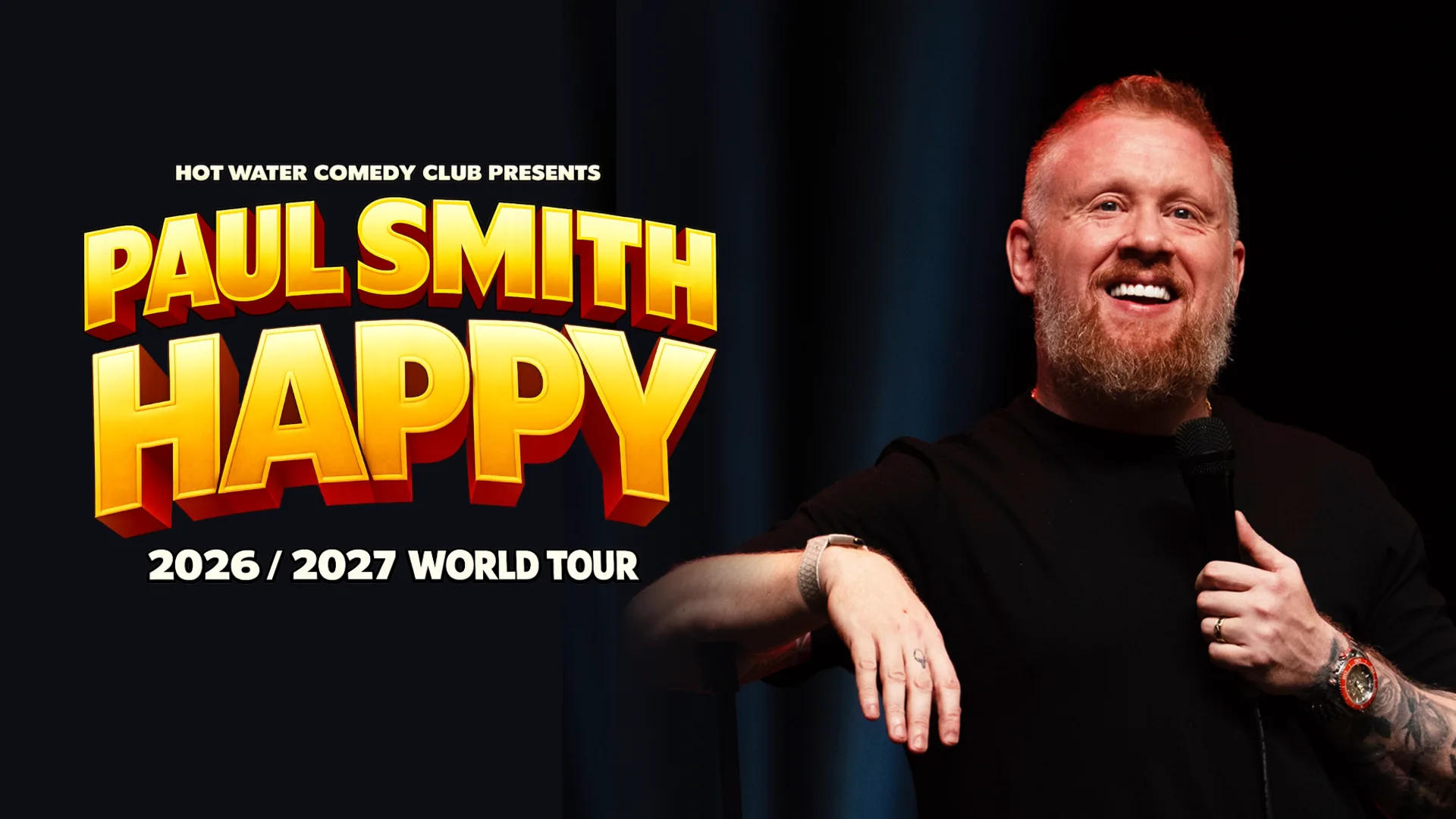 Paul Smith - Happy at Victoria Hall, Stoke-on-Trent