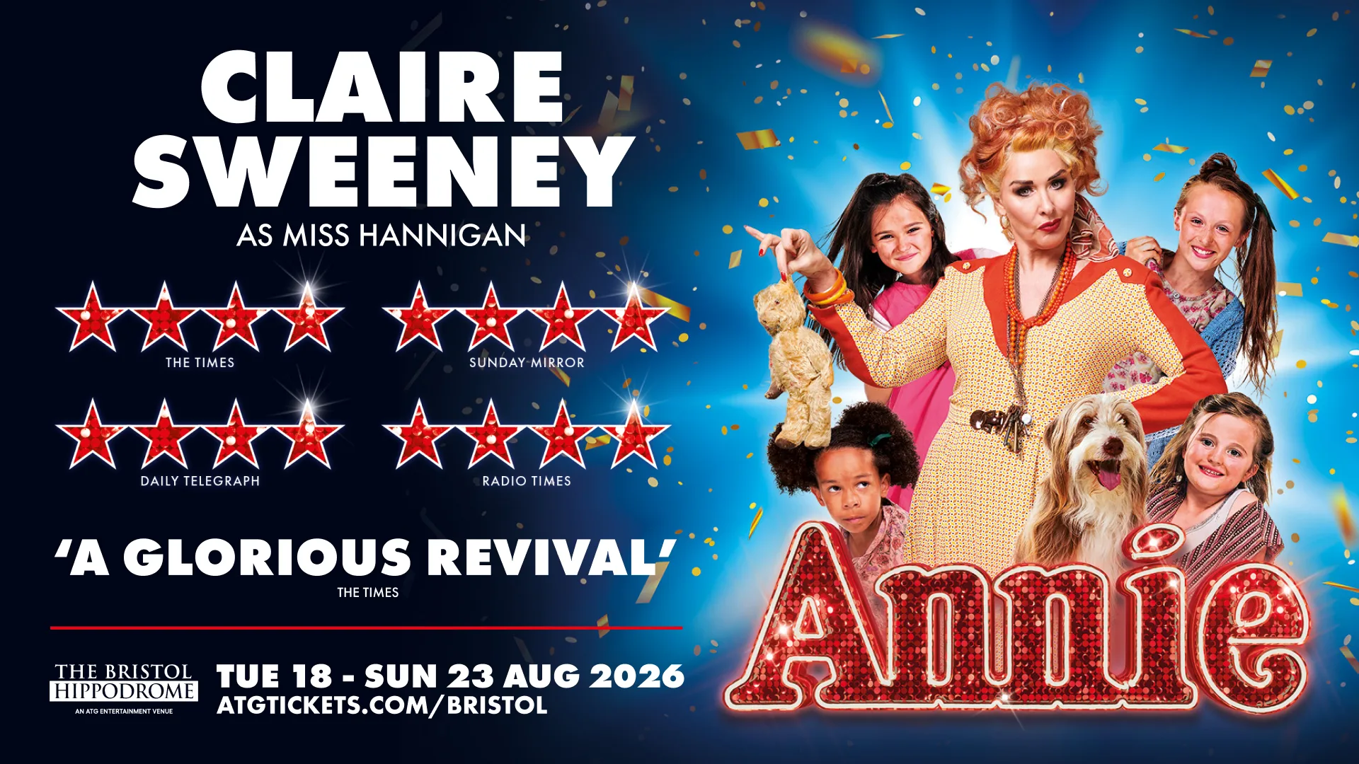 Annie at Bristol Hippodrome