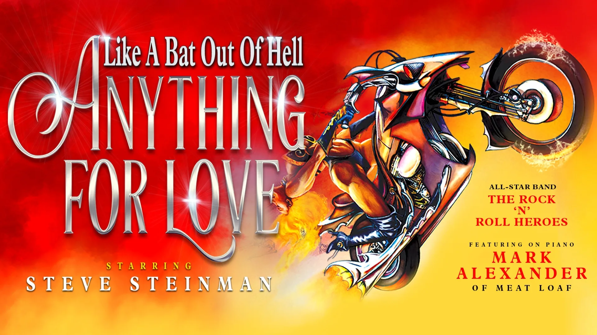 Steve Steinman's Anything for Love - The Meat Loaf Story at Opera House Manchester