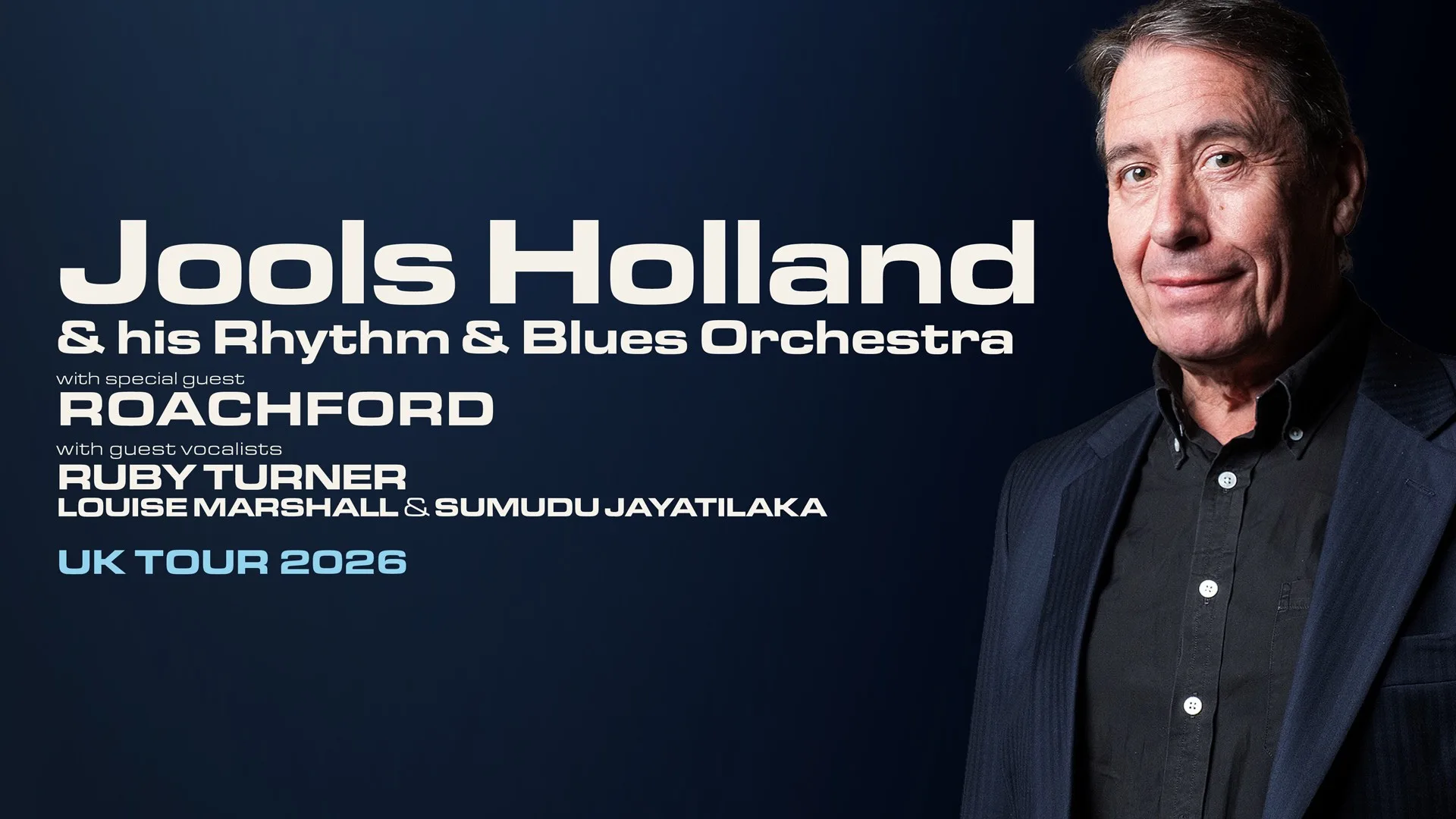 Jools Holland & his Rhythm and Blues Orchestra at New Theatre Oxford