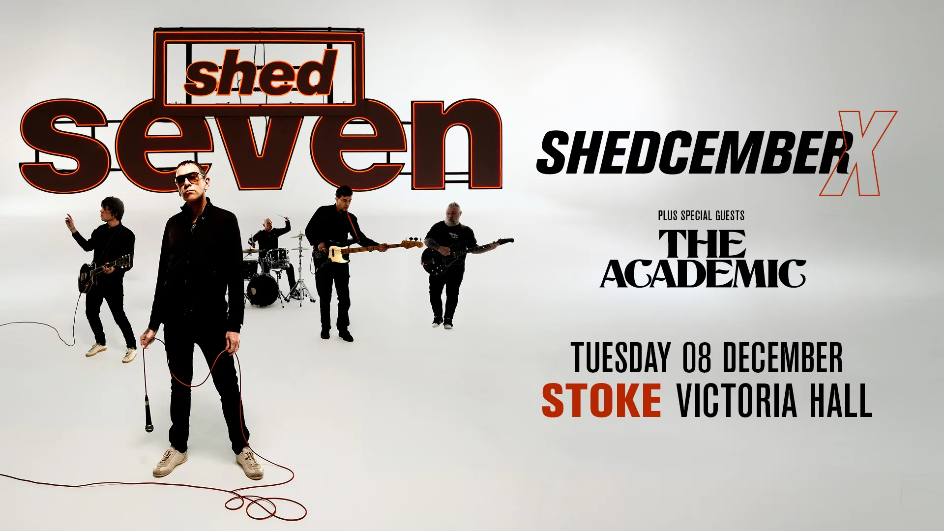 Shed Seven at Victoria Hall, Stoke-on-Trent