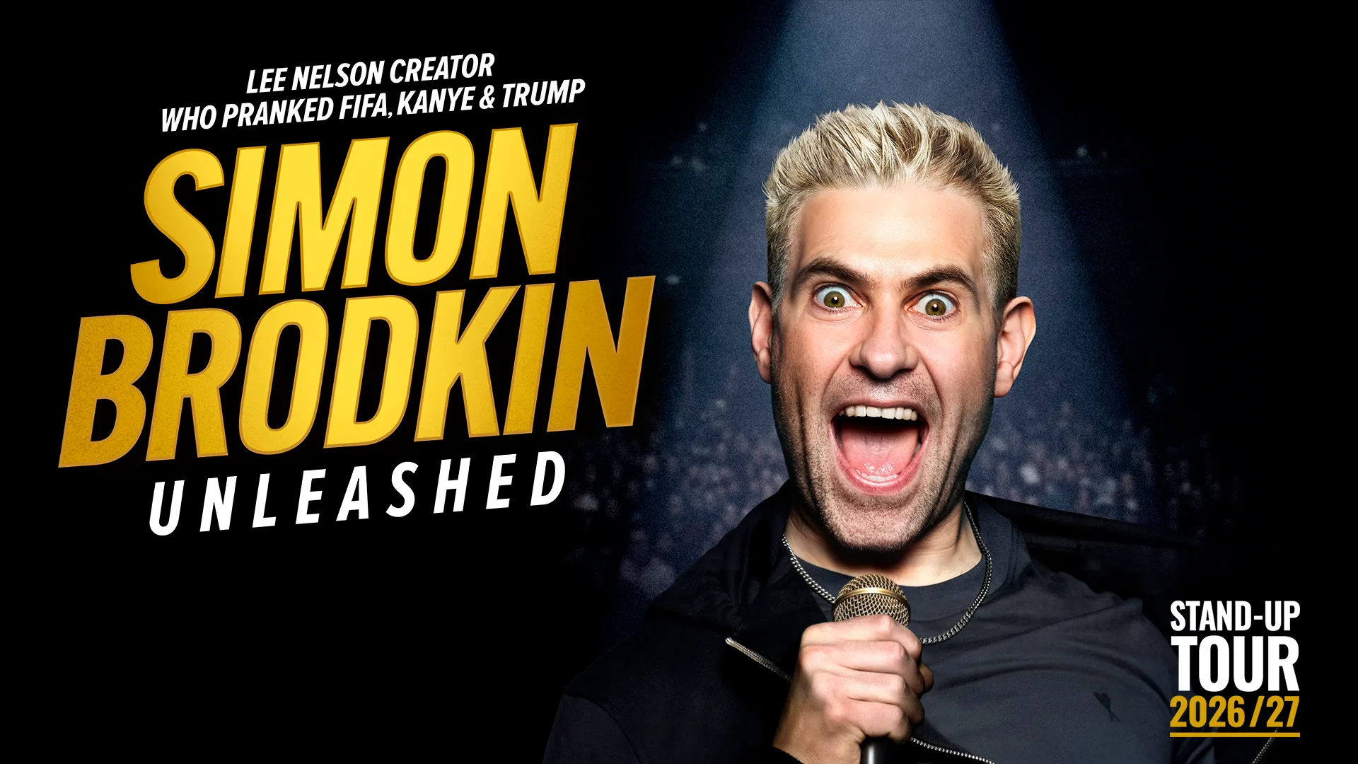 Simon Brodkin: Unleashed at Regent Theatre, Stoke-on-Trent