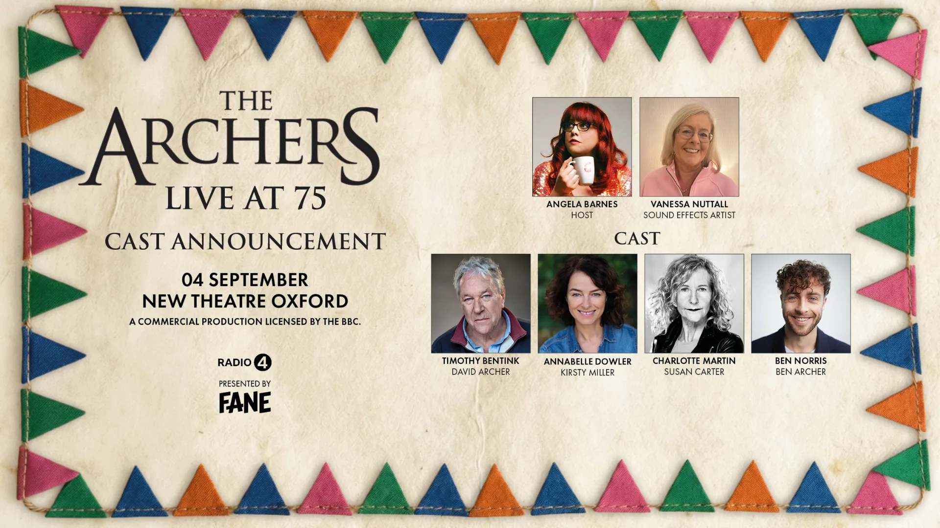 The Archers: Live at 75 at New Wimbledon Theatre