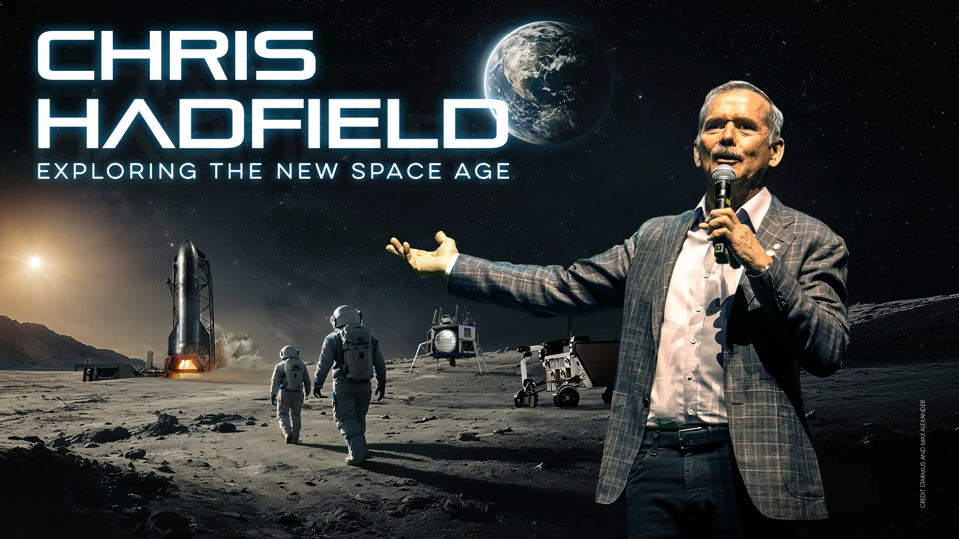 Chris Hadfield: Exploring The New Space Age at Stockton Globe