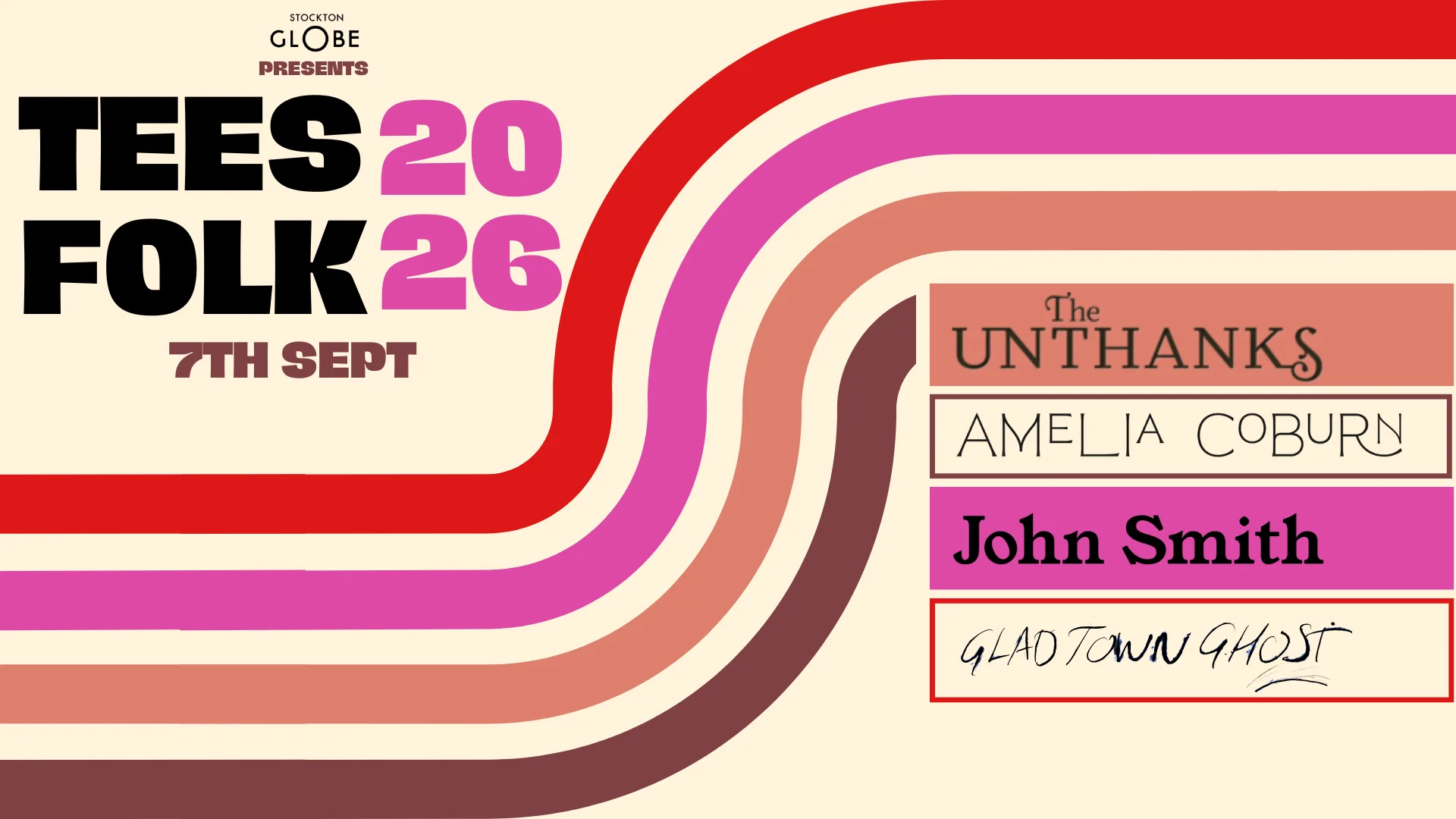 Stockton Globe Presents Teesfolk 2026 at Stockton Globe