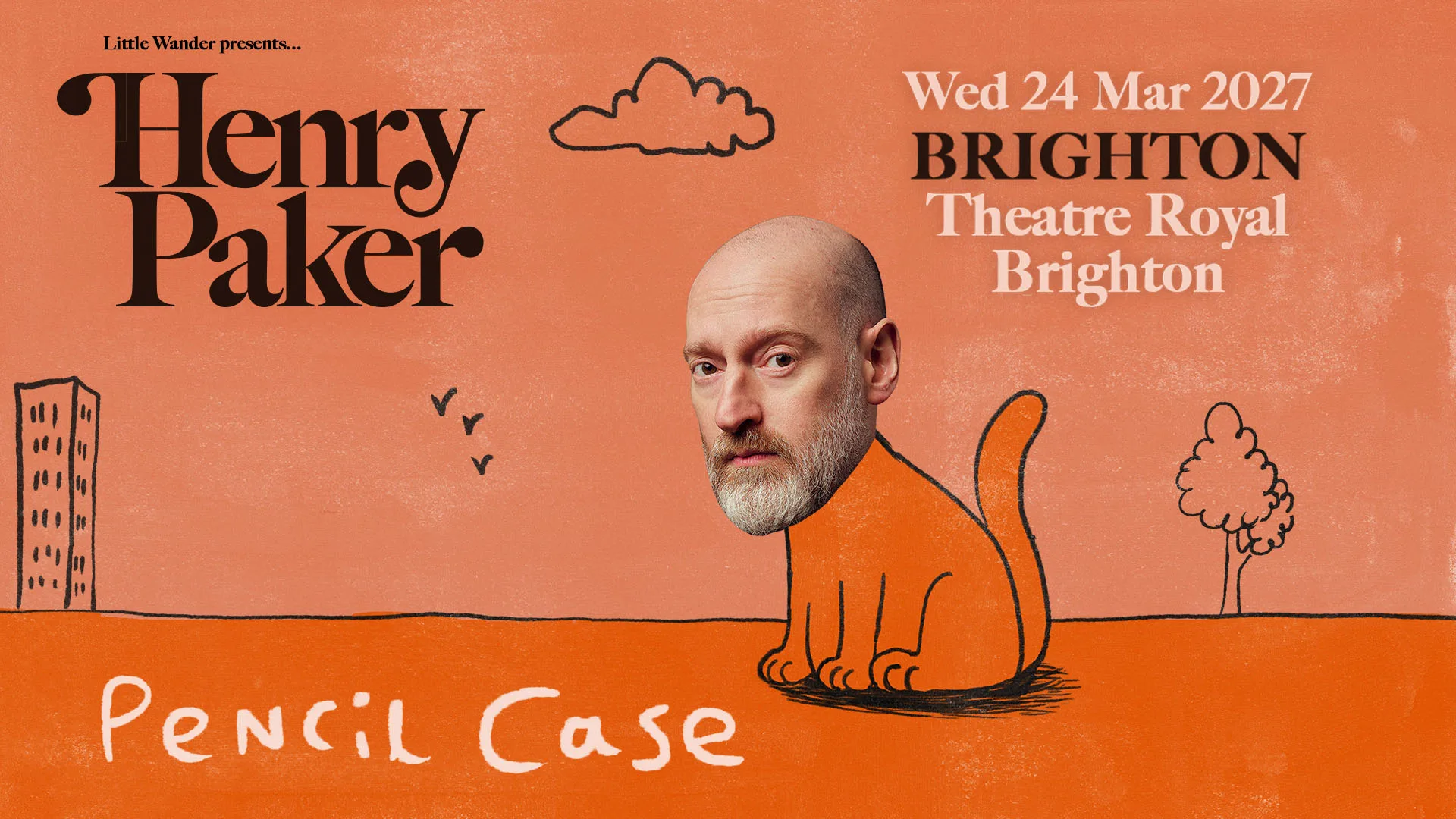Henry Paker at Theatre Royal Brighton