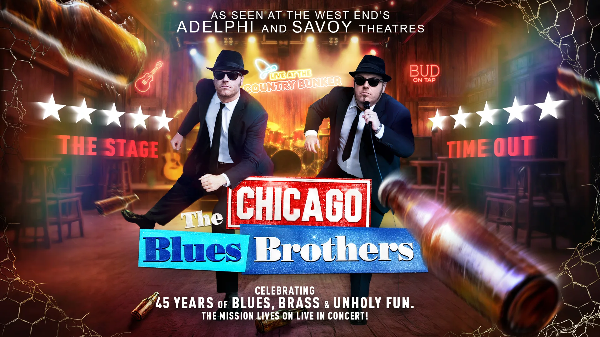 The Chicago Blues Brothers: Live at the Country Bunker at Theatre Royal Brighton