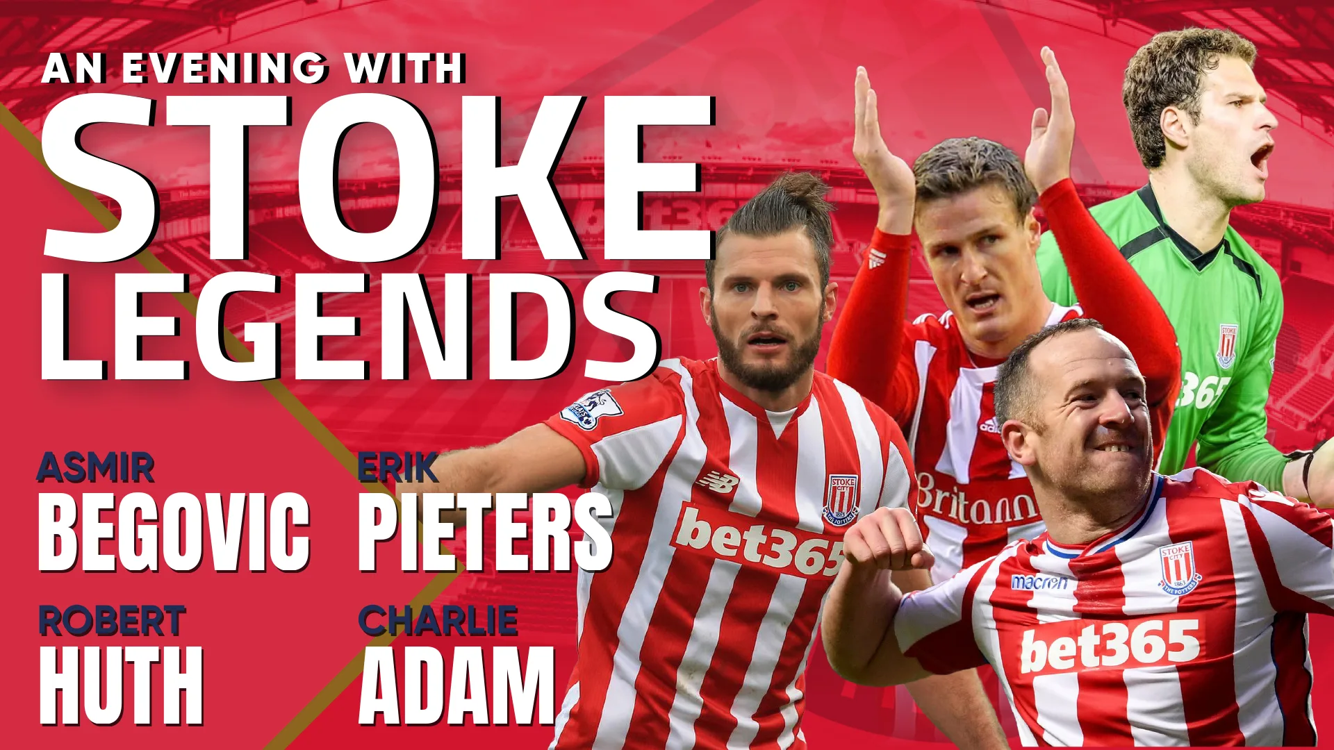 Stoke Legends at Victoria Hall, Stoke-on-Trent
