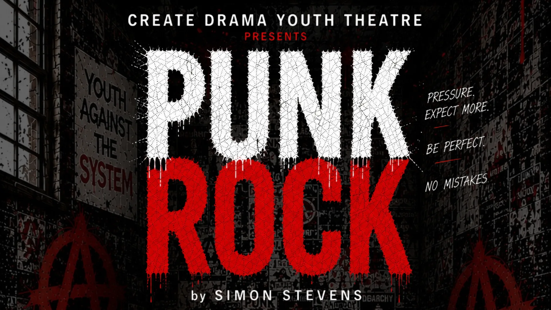 Create Drama Youth Theatre presents Punk Rock at Studio at New Wimbledon Theatre