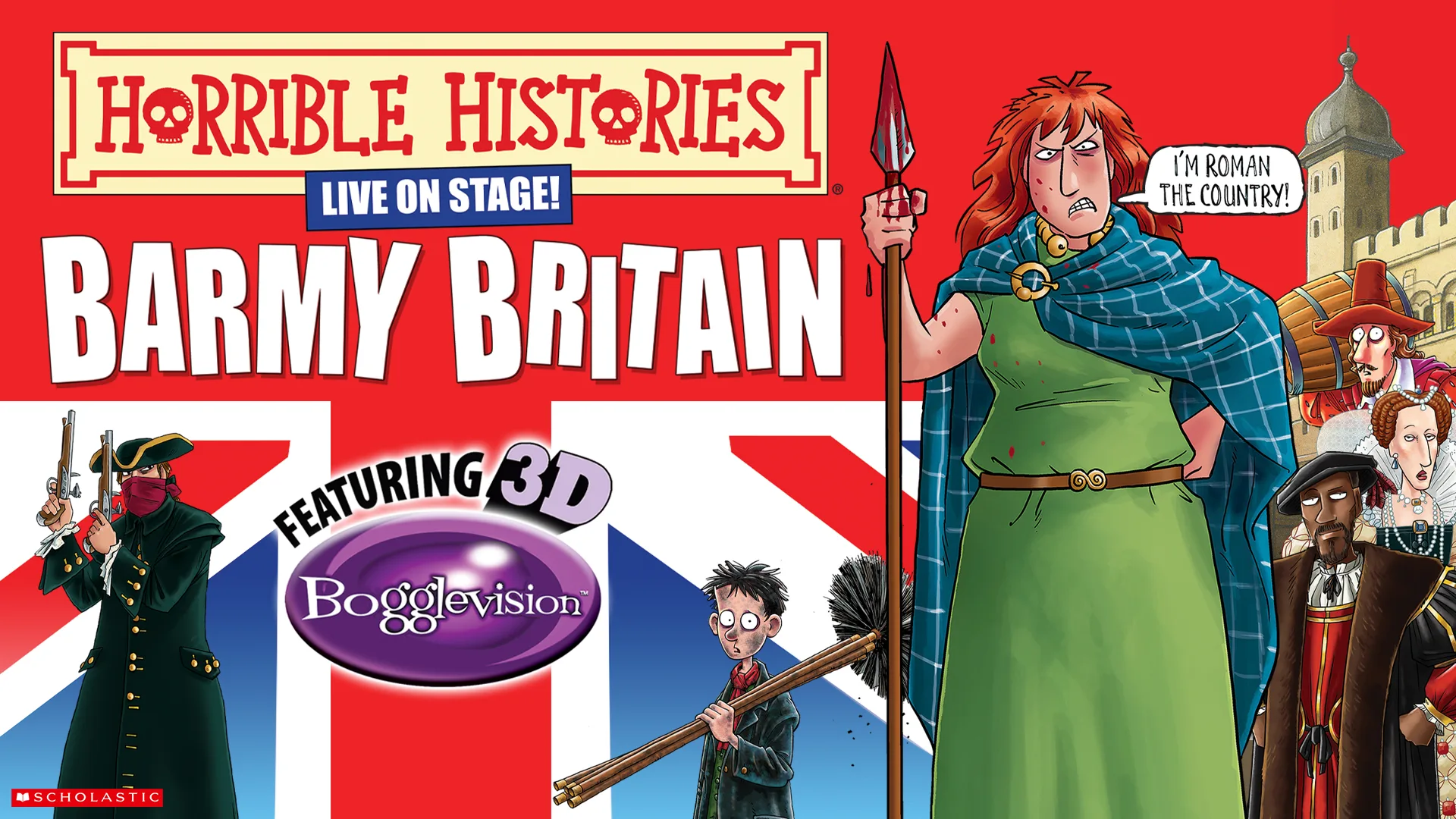 Horrible Histories: Barmy Britain at Richmond Theatre
