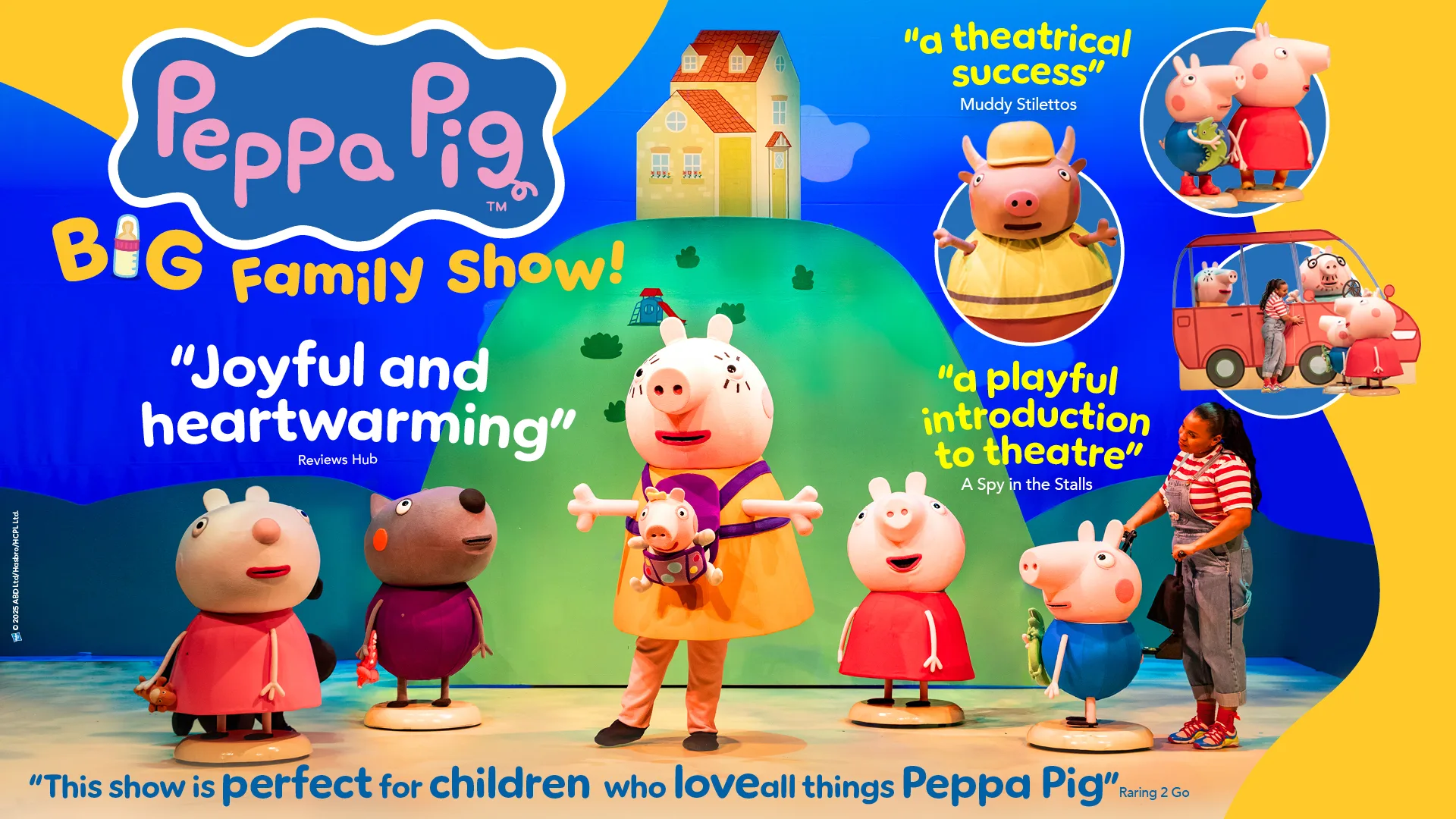 Peppa Pig's Big Family Show at Palace Theatre Manchester