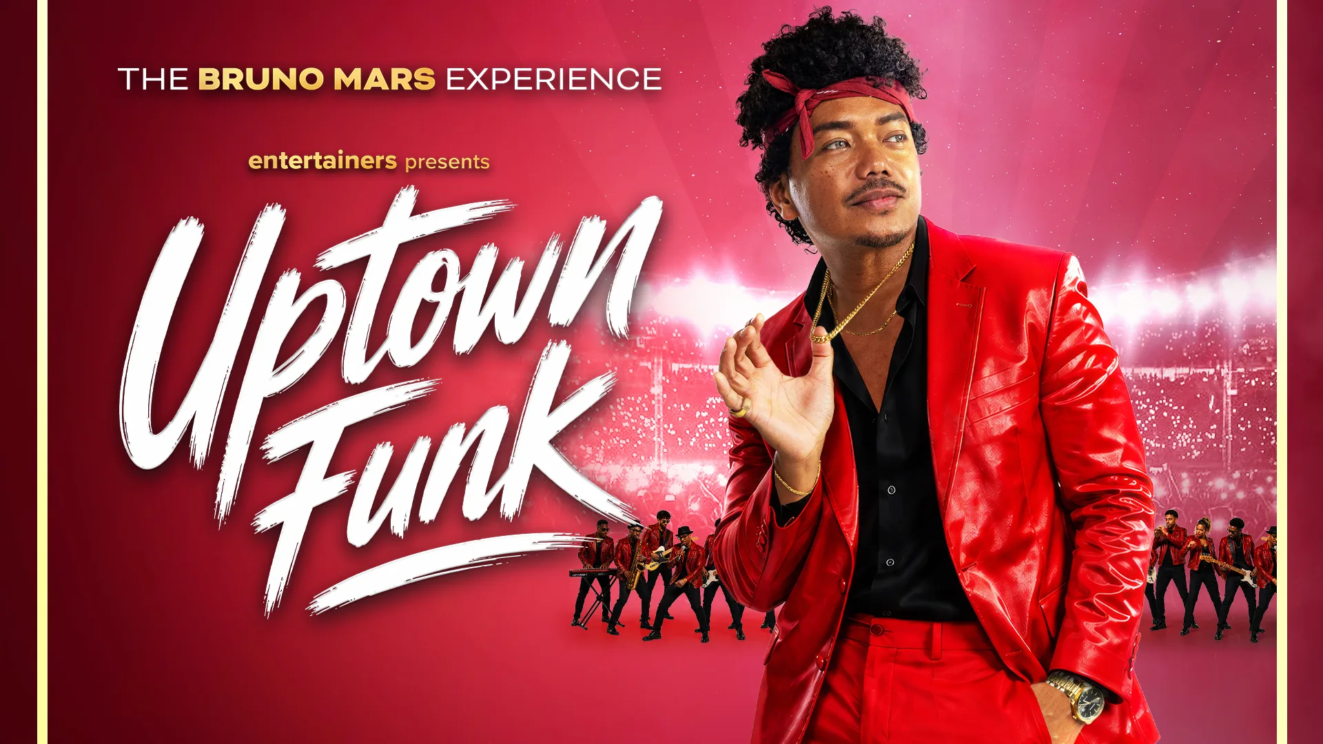 Uptown Funk - A Tribute to Bruno Mars at Victoria Hall, Stoke-on-Trent