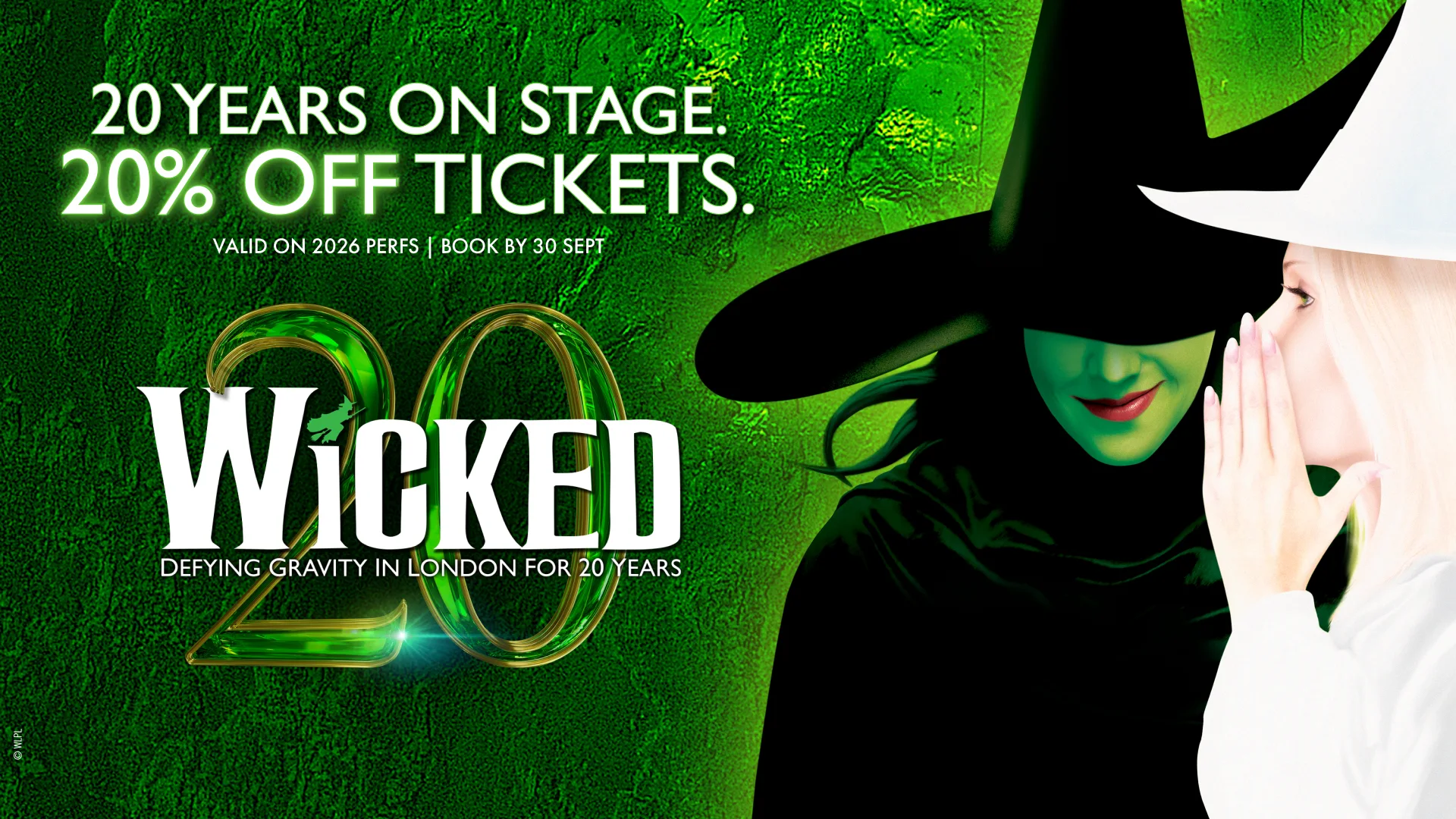 Wicked at Apollo Victoria Theatre