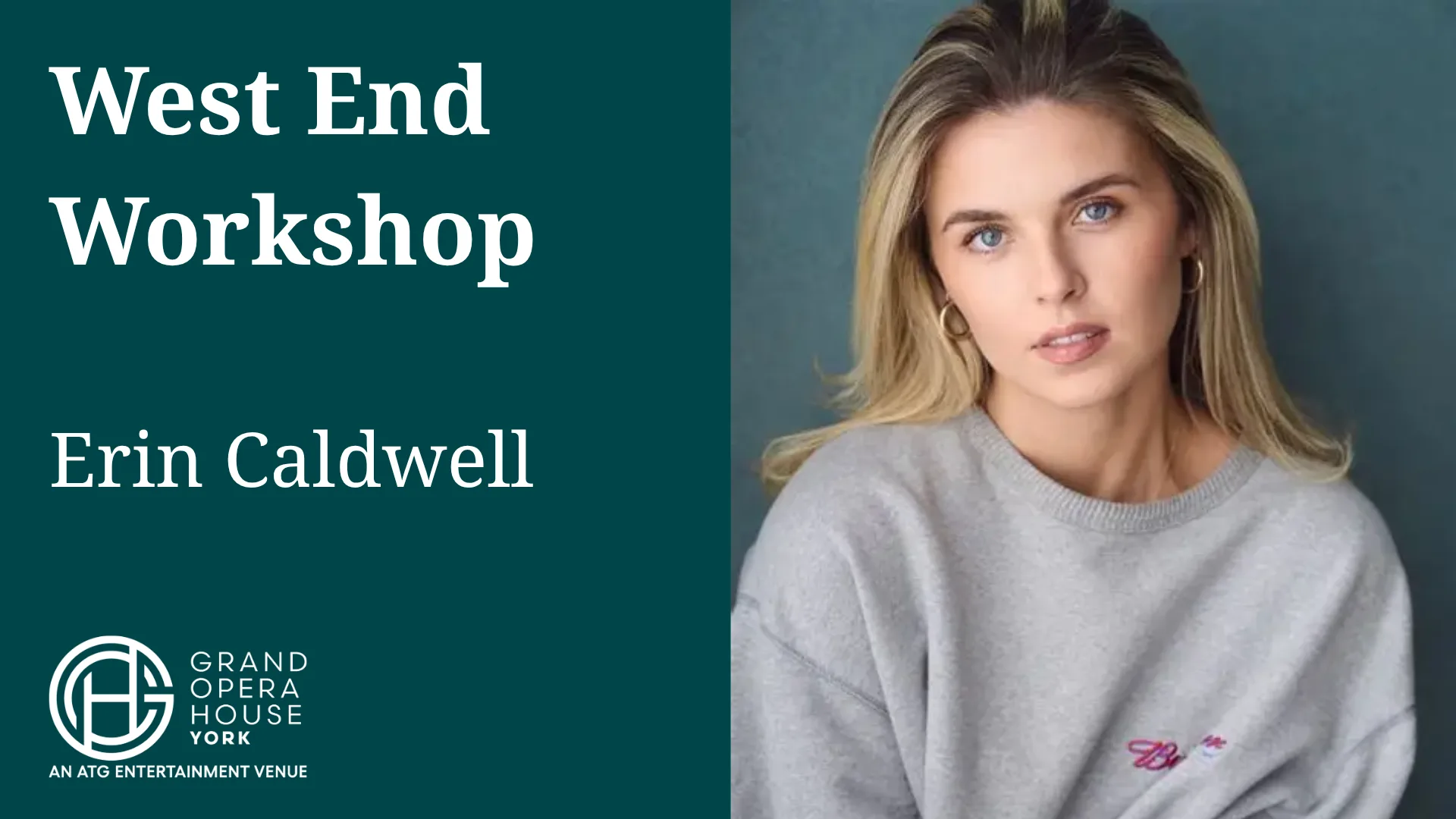 West End Workshop with Erin Caldwell (Ages 8-12 years) at Grand Opera House York