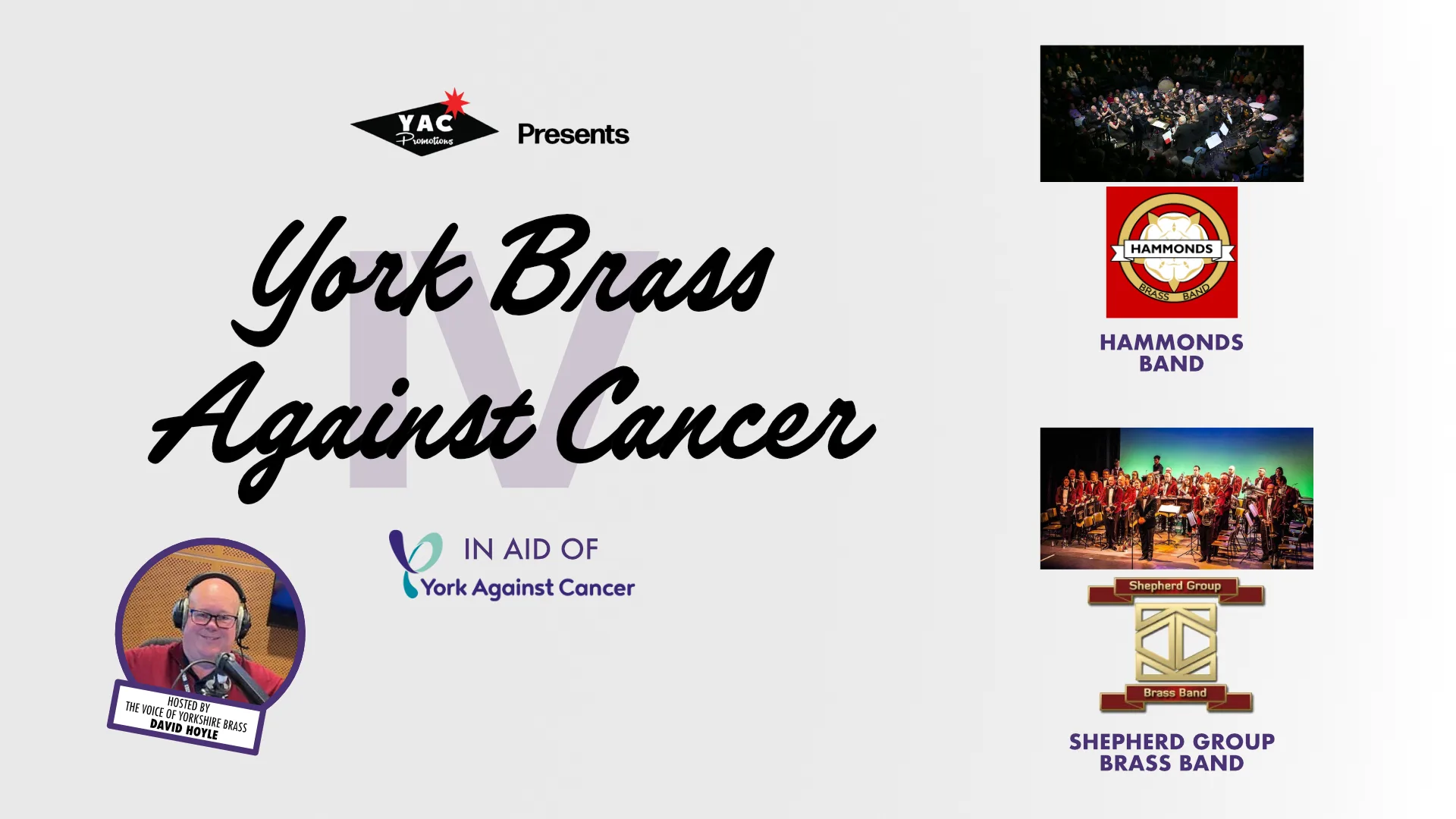 York Brass Against Cancer at Grand Opera House York