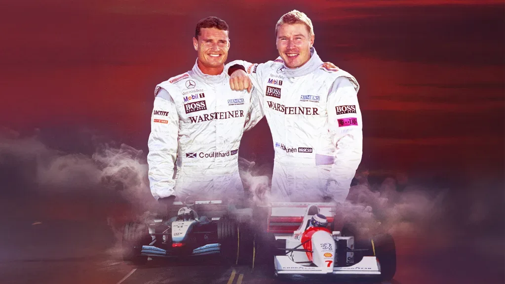 An Evening with Racing Icons David Coulthard & Mika Häkkinen at Opera House Manchester