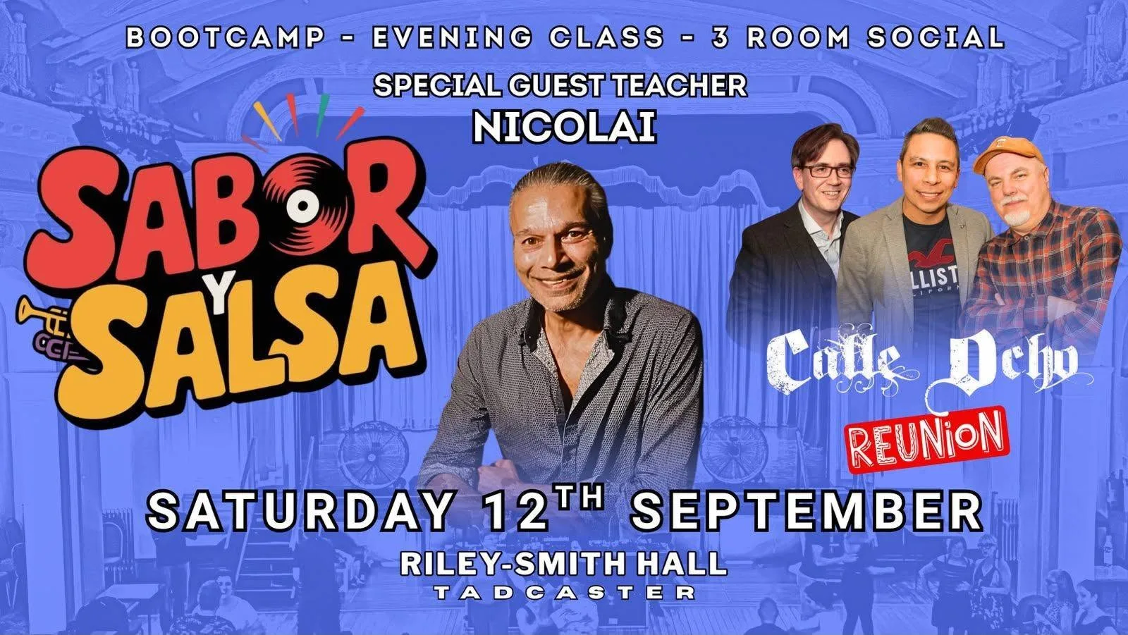 Sabor y Salsa – Workshops and Evening Dancing