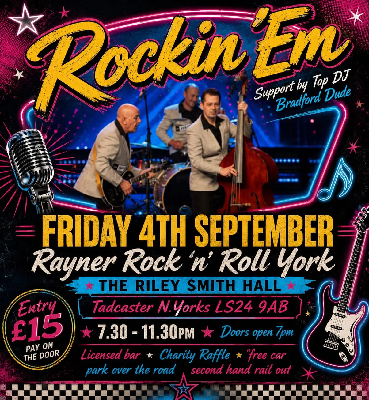 Rayner Rock and Roll dance night at Riley Smith Hall
