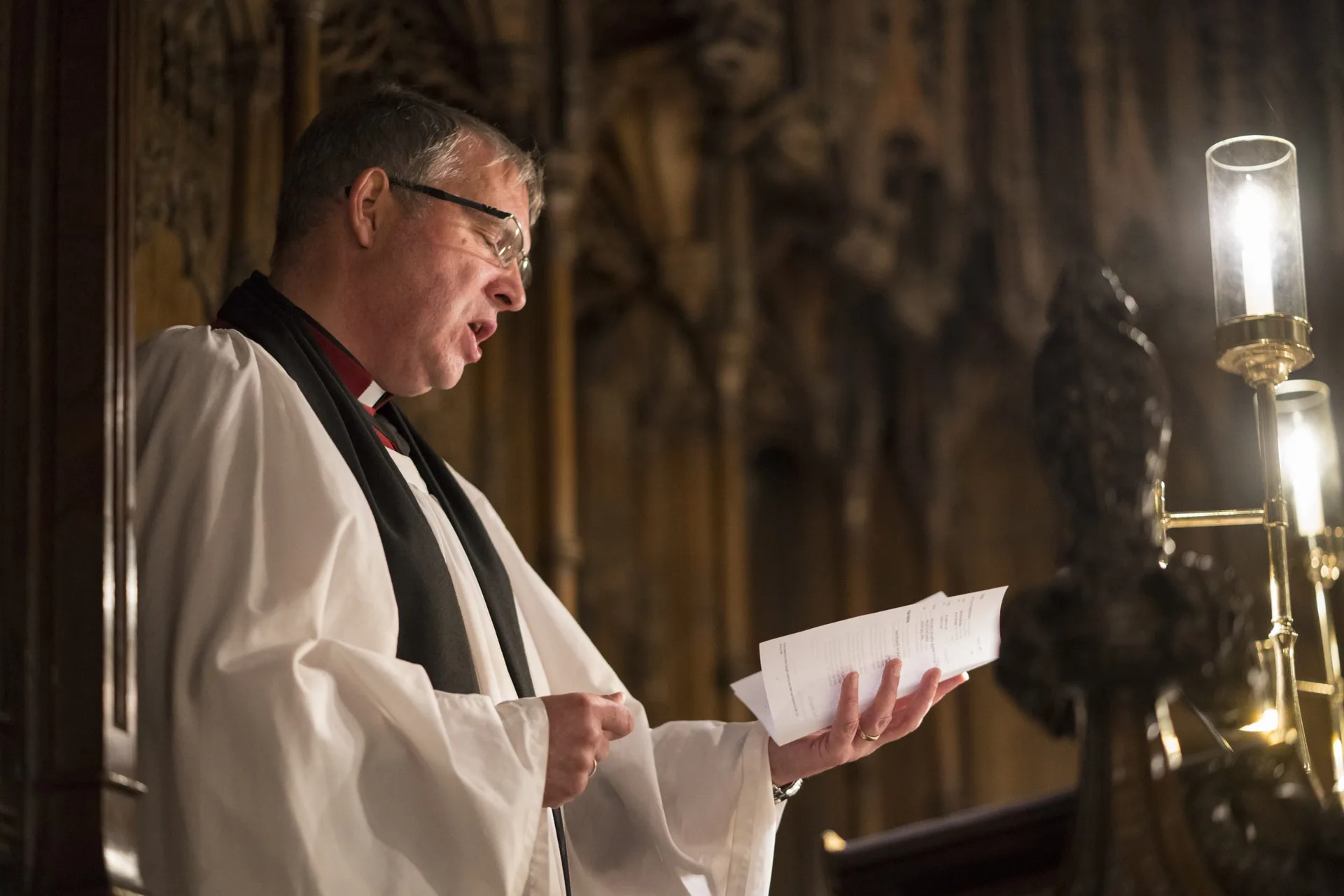 Evening Worship at Ripon Cathedral