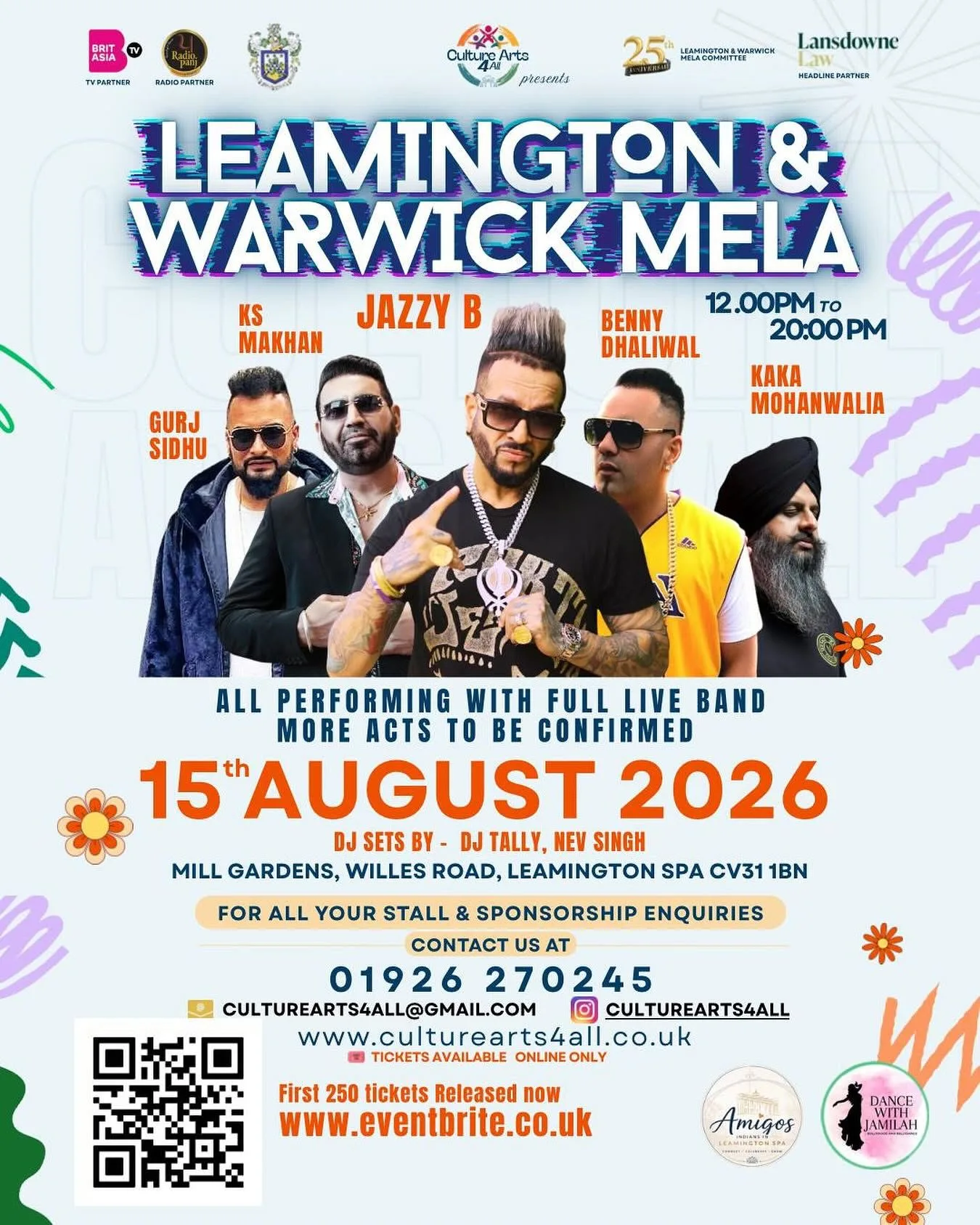 Leamington and Warwick Mela at Mill Gardens