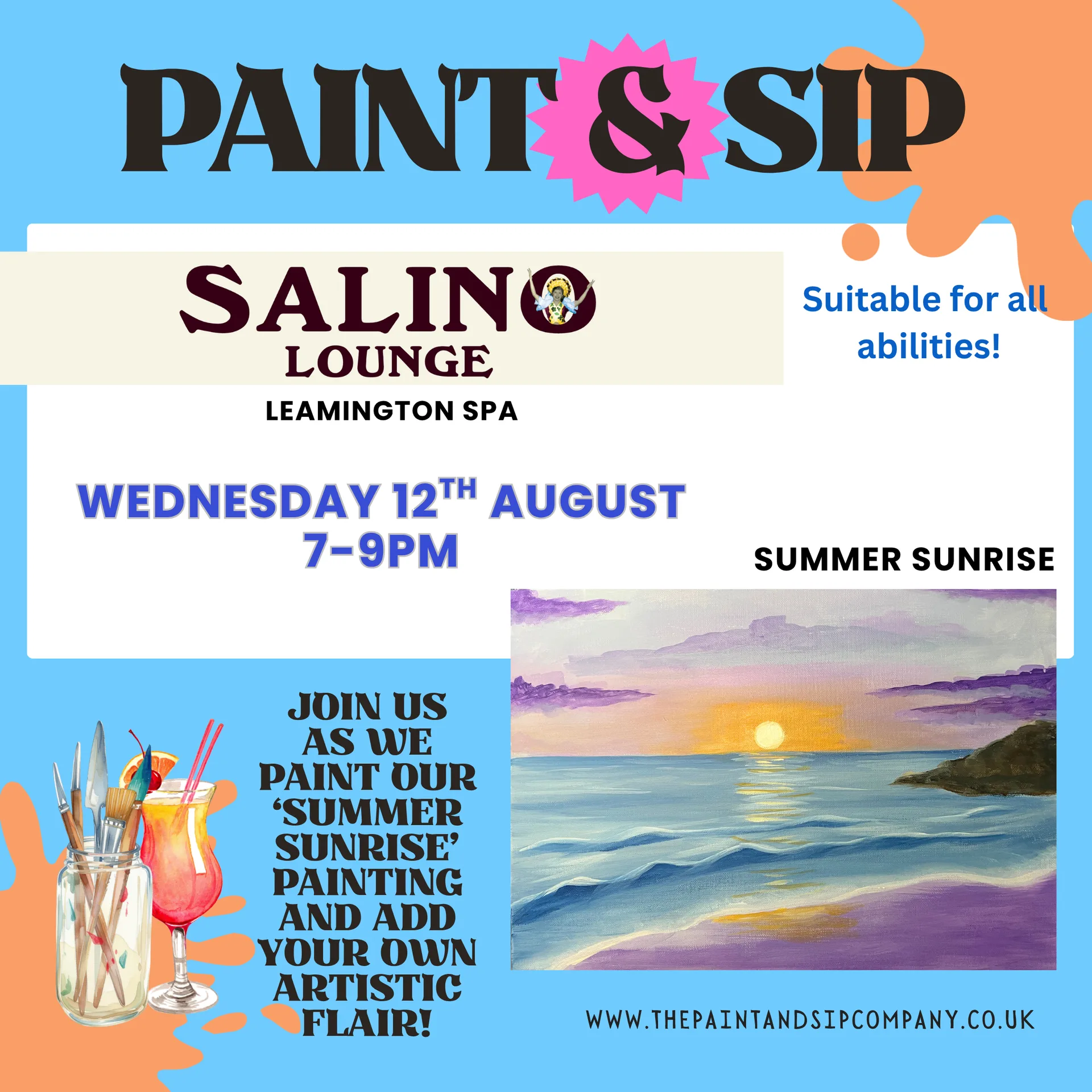 Paint and Sip at Salino Lounge