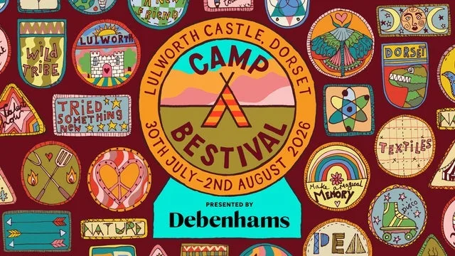 Camp Bestival 2026 – Hospitality Camping in Lulworth Castle, Dorset 30/07/2026 at Bluebox York