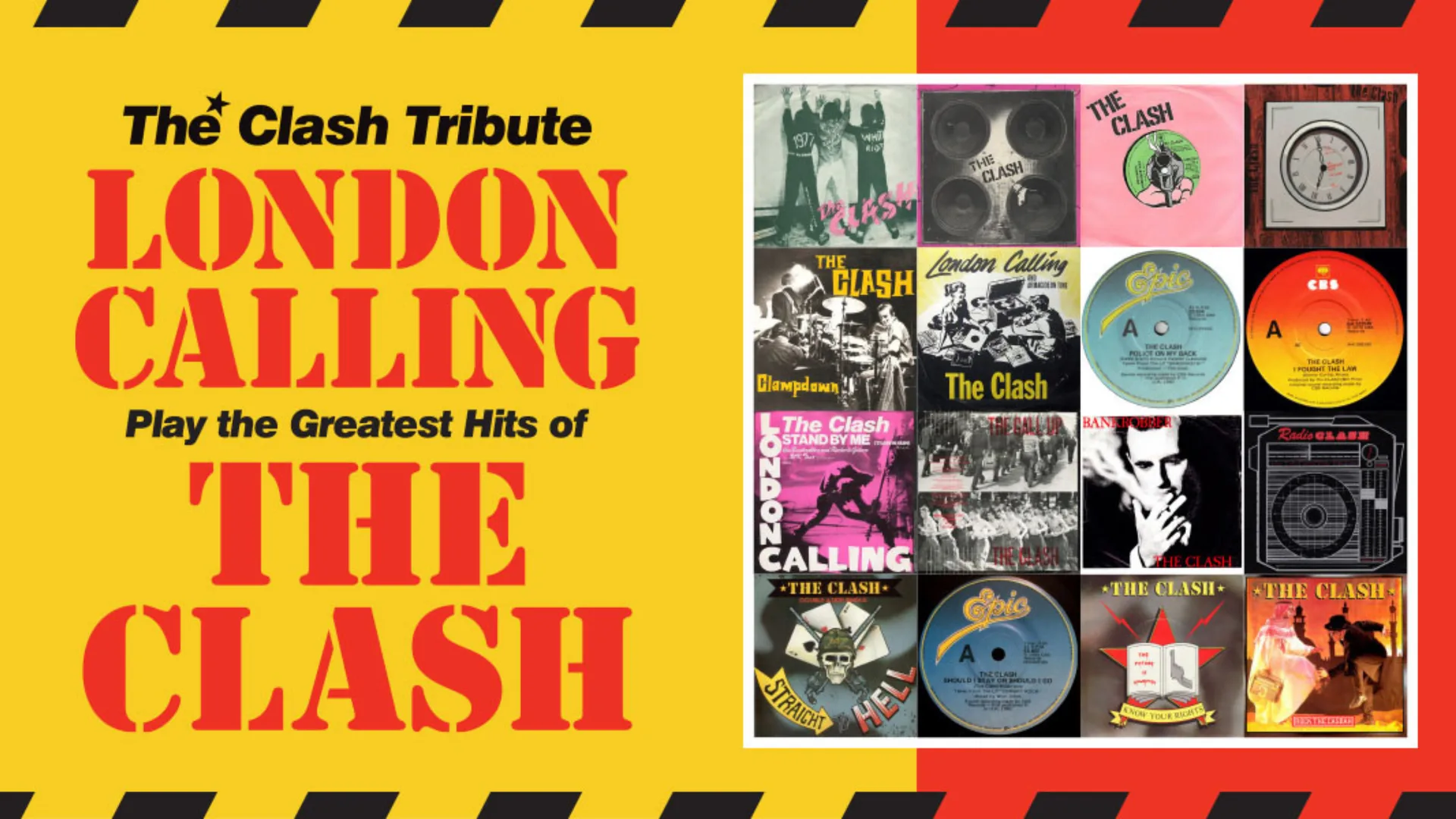 LONDON CALLING play THE CLASH at Chinnerys
