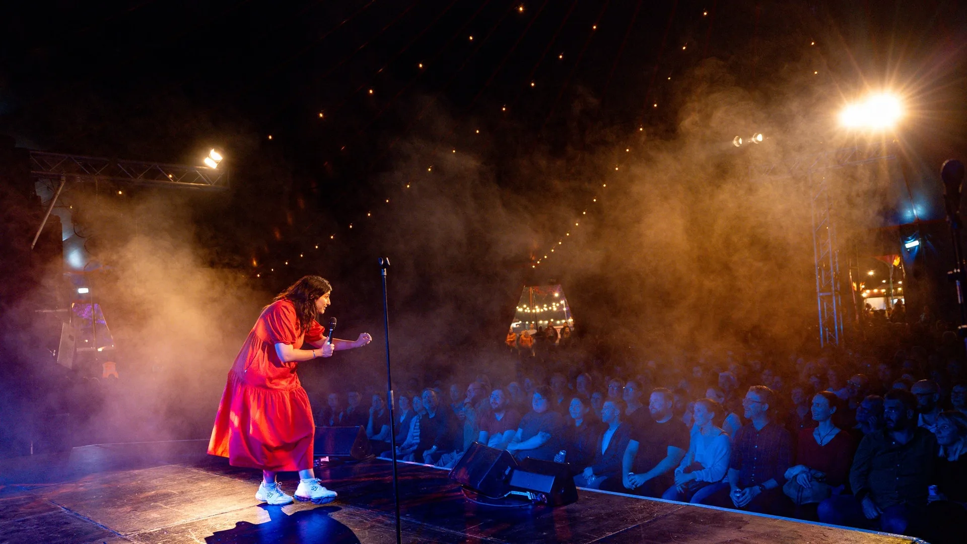 ST Albans Comedy Garden: Josh Widdicombe & Lou Sanders at St Albans Comedy Garden