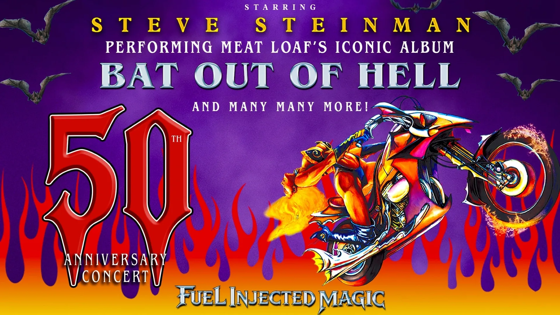 Steve Steinman's Fuel Injected Magic 50th Anniversary Concert at The O2 Belfast