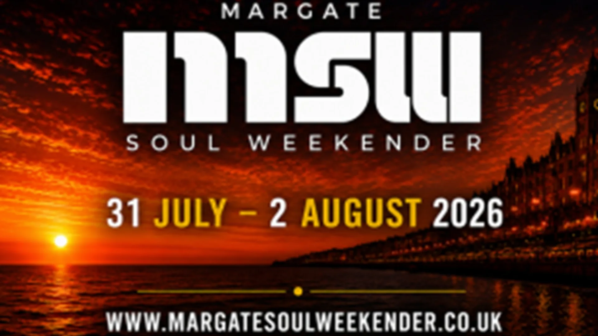 MSW 25 YEARS - Weekend Pass at Margate Lido Complex