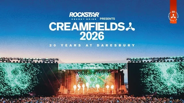 Creamfields 2026 – Parking – Weekend Camping in Daresbury, Cheshire 27/08/2026