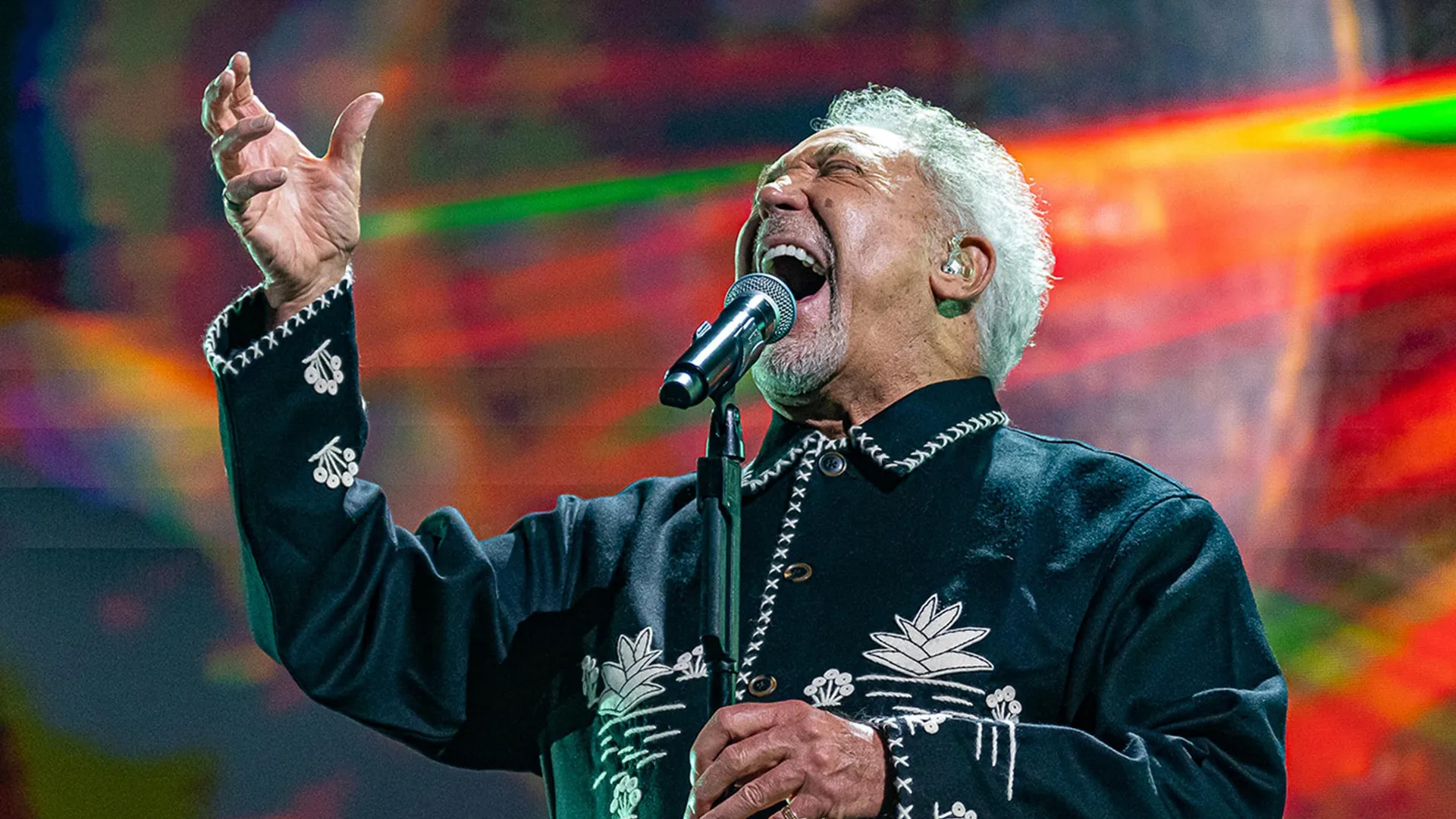 Tom Jones at Custom House Square Belfast